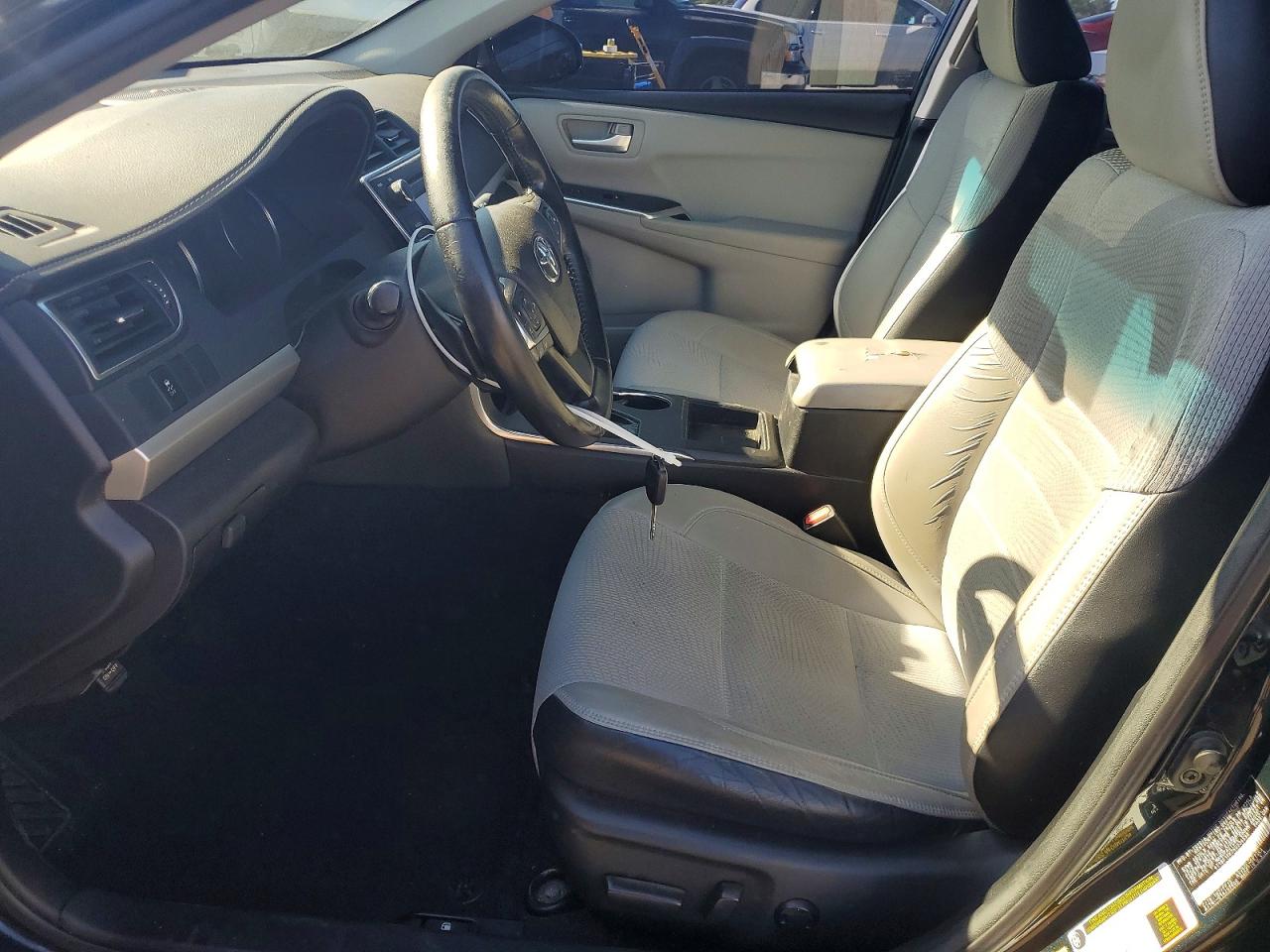2016 Toyota Camry Se Black vin: 4T1BF1FK7GU234592