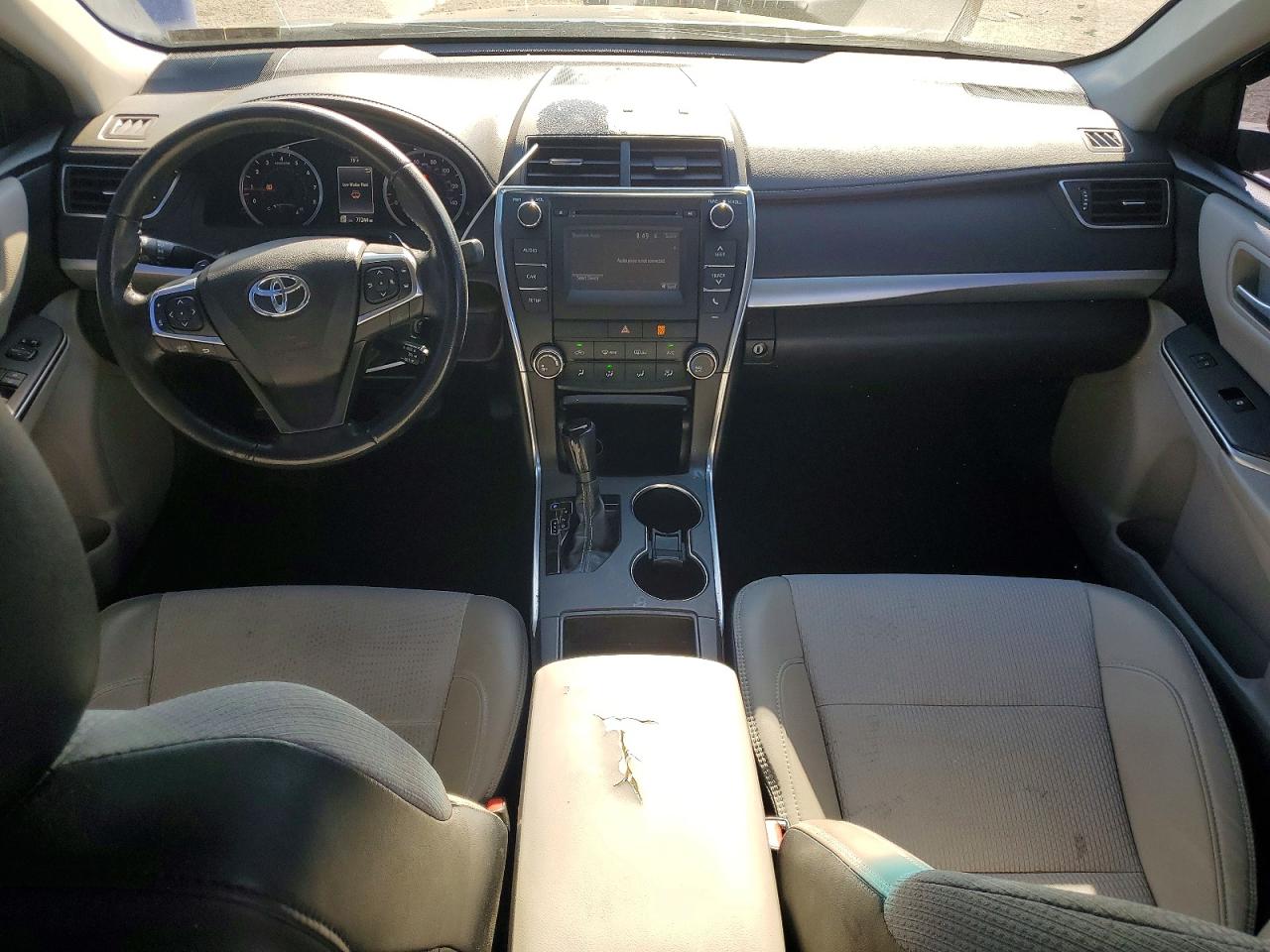 2016 Toyota Camry Se Black vin: 4T1BF1FK7GU234592