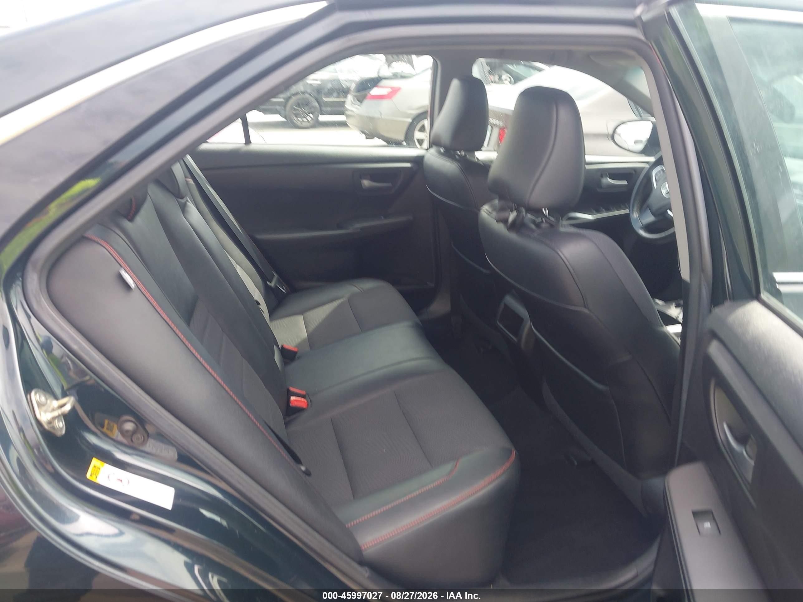 2017 Toyota Camry Se Gray vin: 4T1BF1FK7HU283390