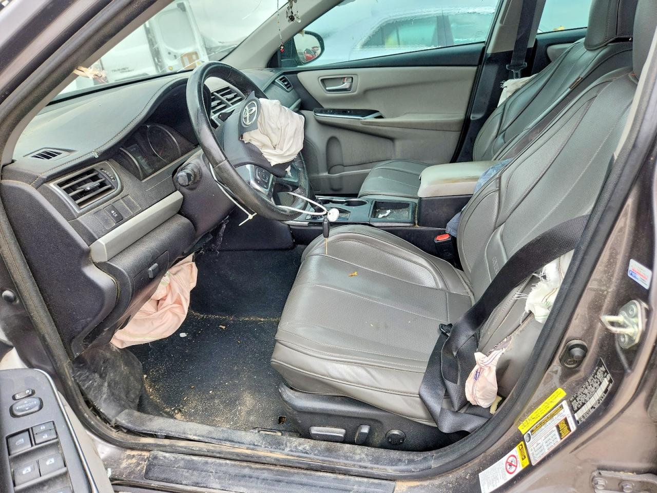2017 Toyota Camry Se Серый vin: 4T1BF1FK7HU310362
