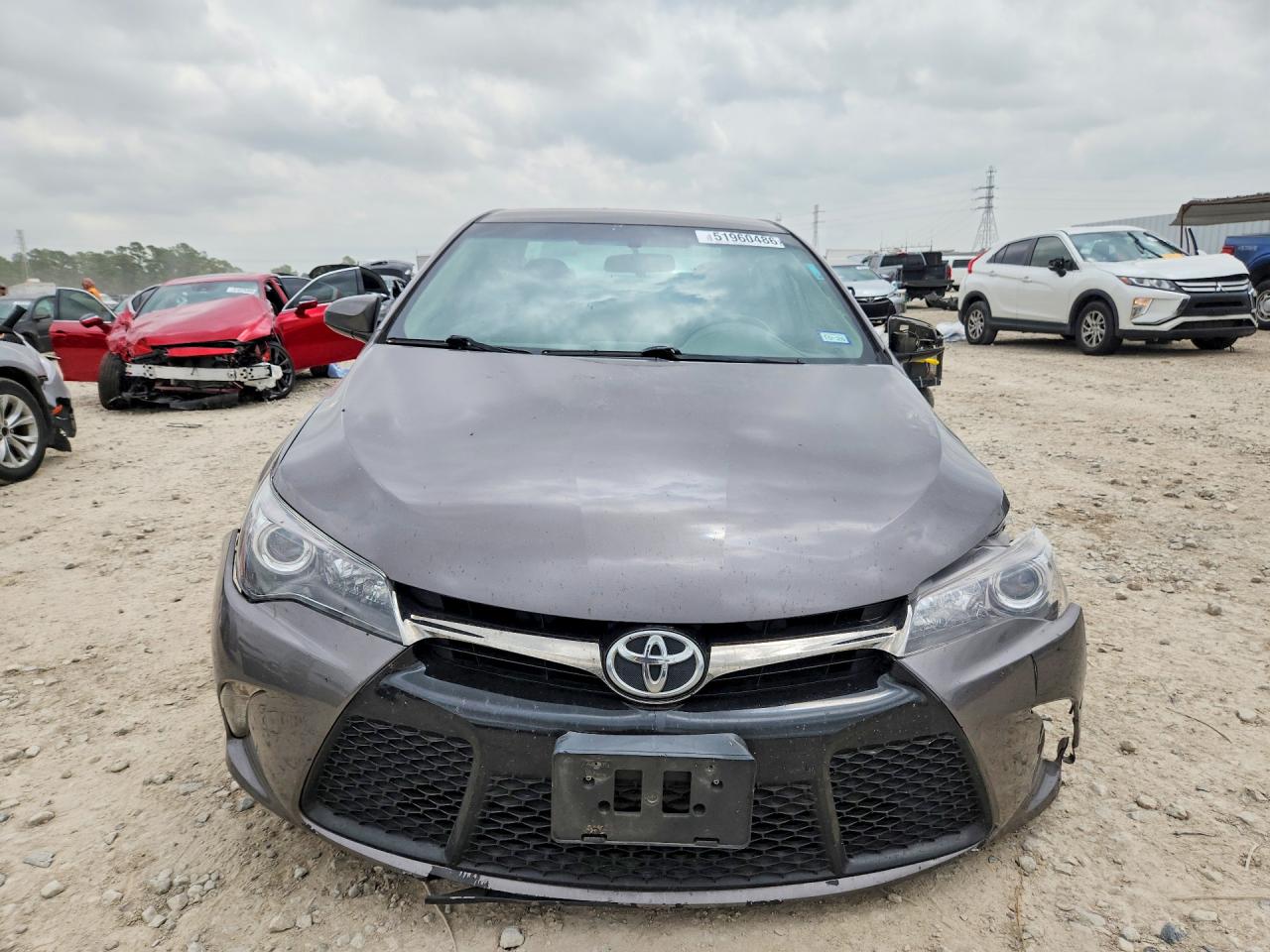 2017 Toyota Camry Se Серый vin: 4T1BF1FK7HU310362