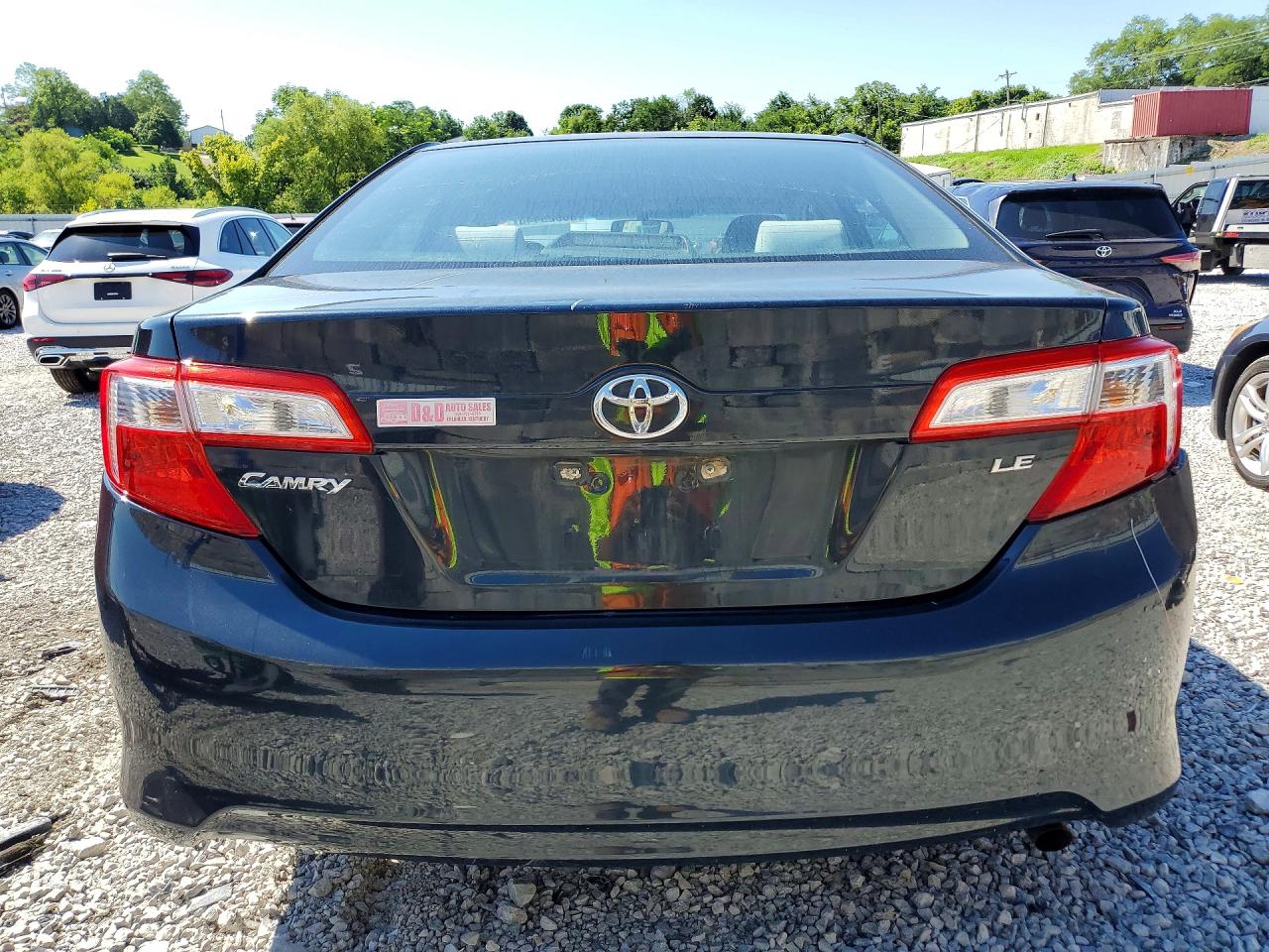 2012 Toyota Camry Le Blue vin: 4T1BF1FK8CU004635