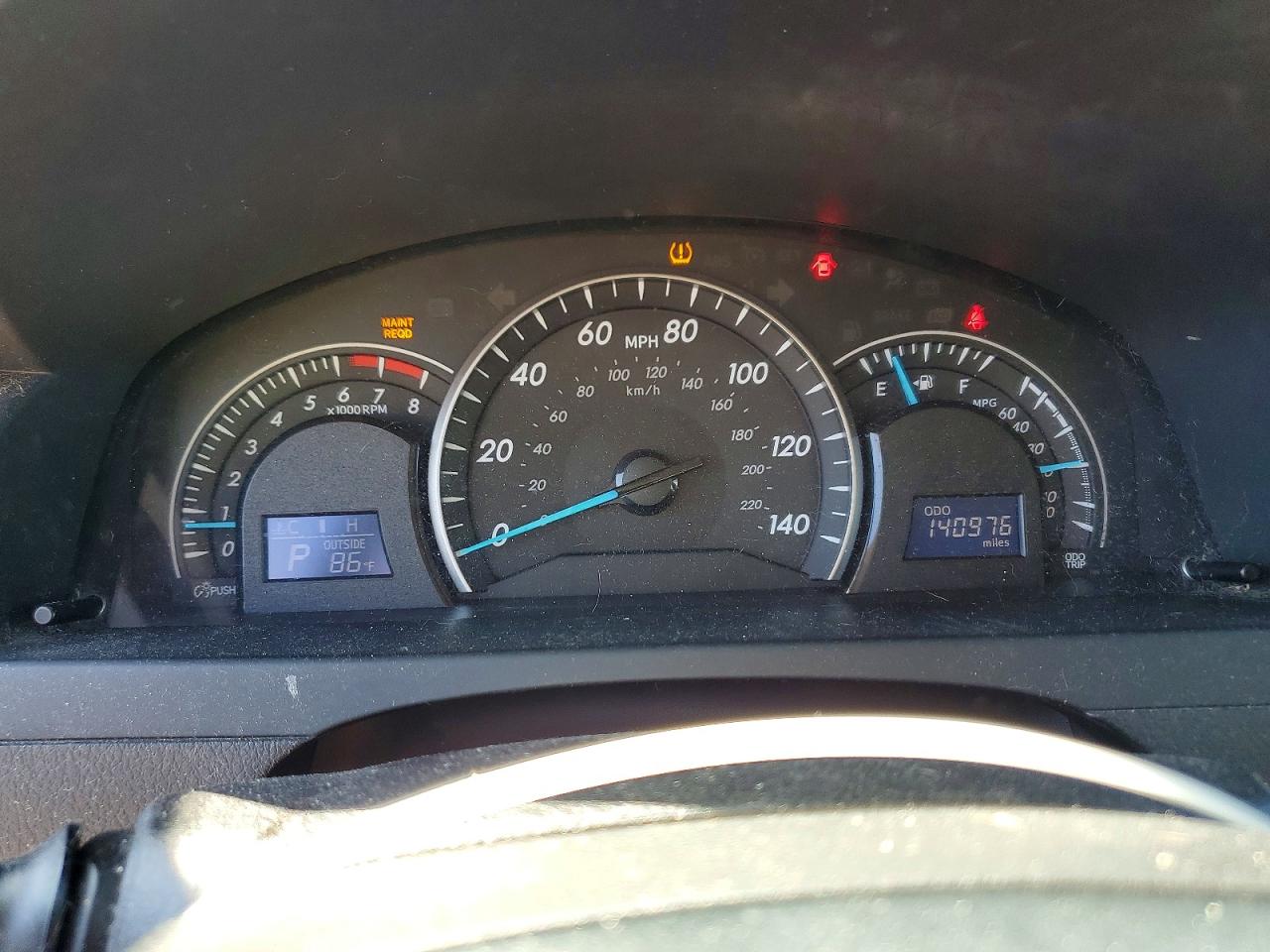 2012 Toyota Camry Le Blue vin: 4T1BF1FK8CU004635