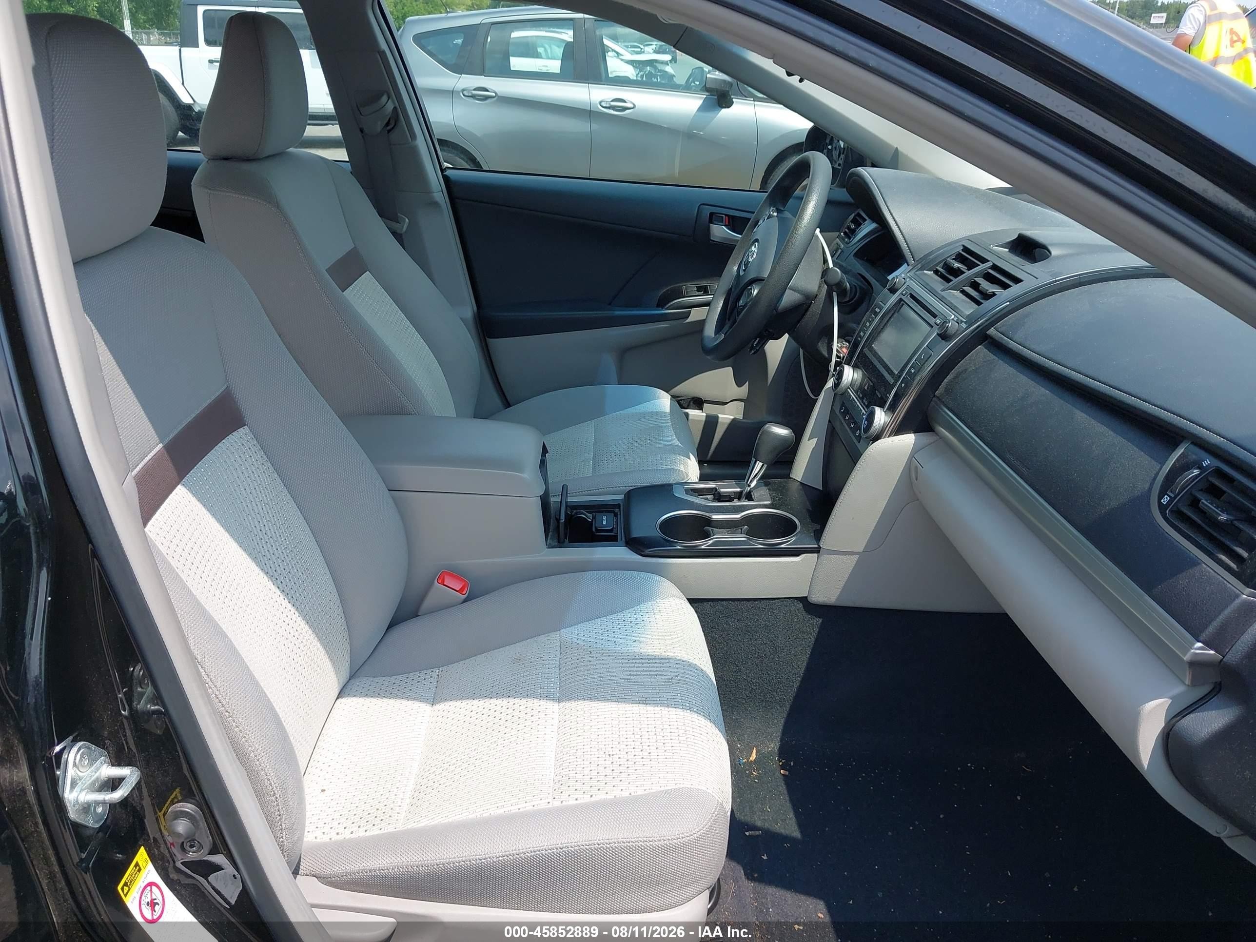 2012 Toyota Camry Le Black vin: 4T1BF1FK8CU005087