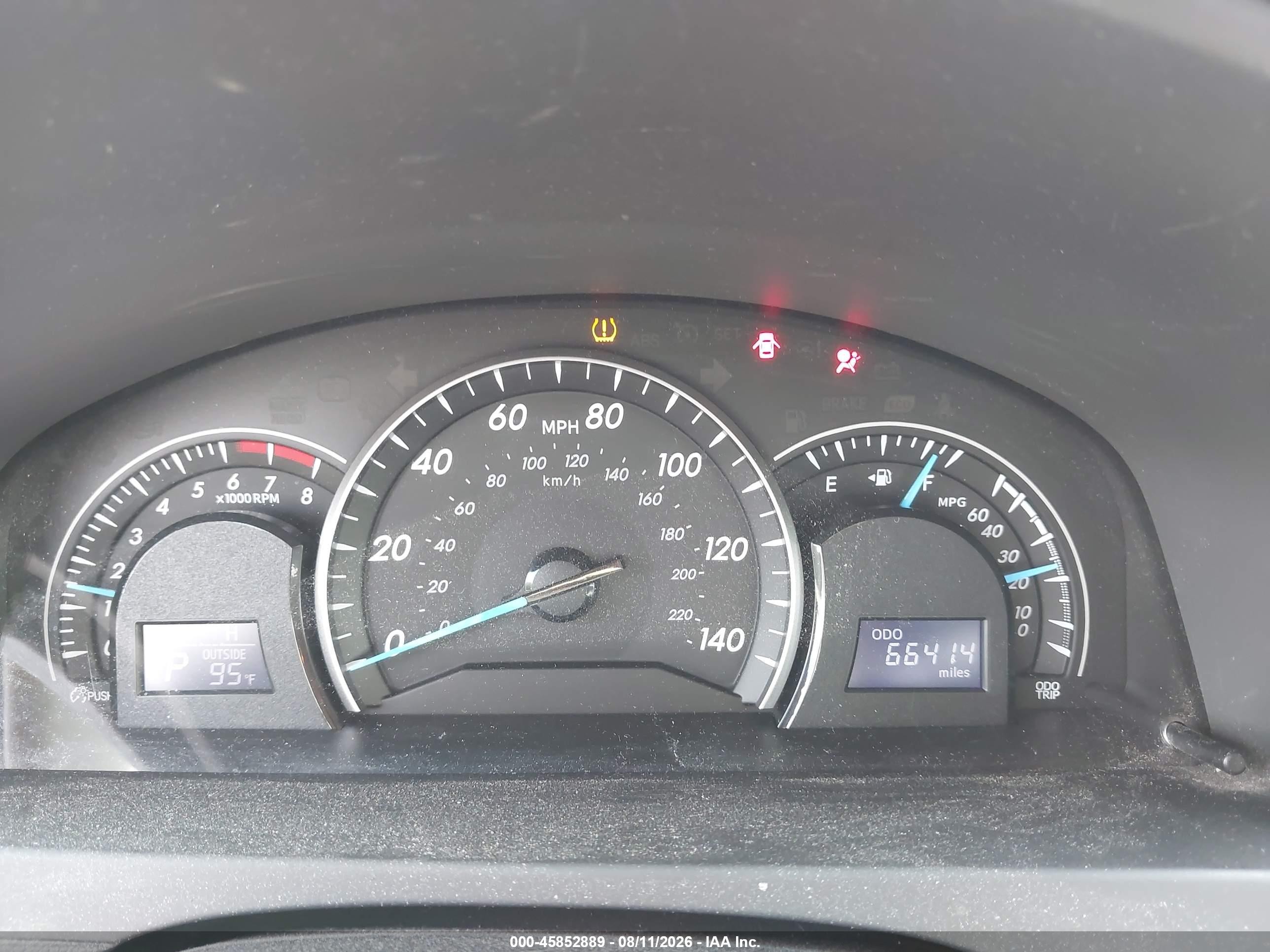 2012 Toyota Camry Le Black vin: 4T1BF1FK8CU005087