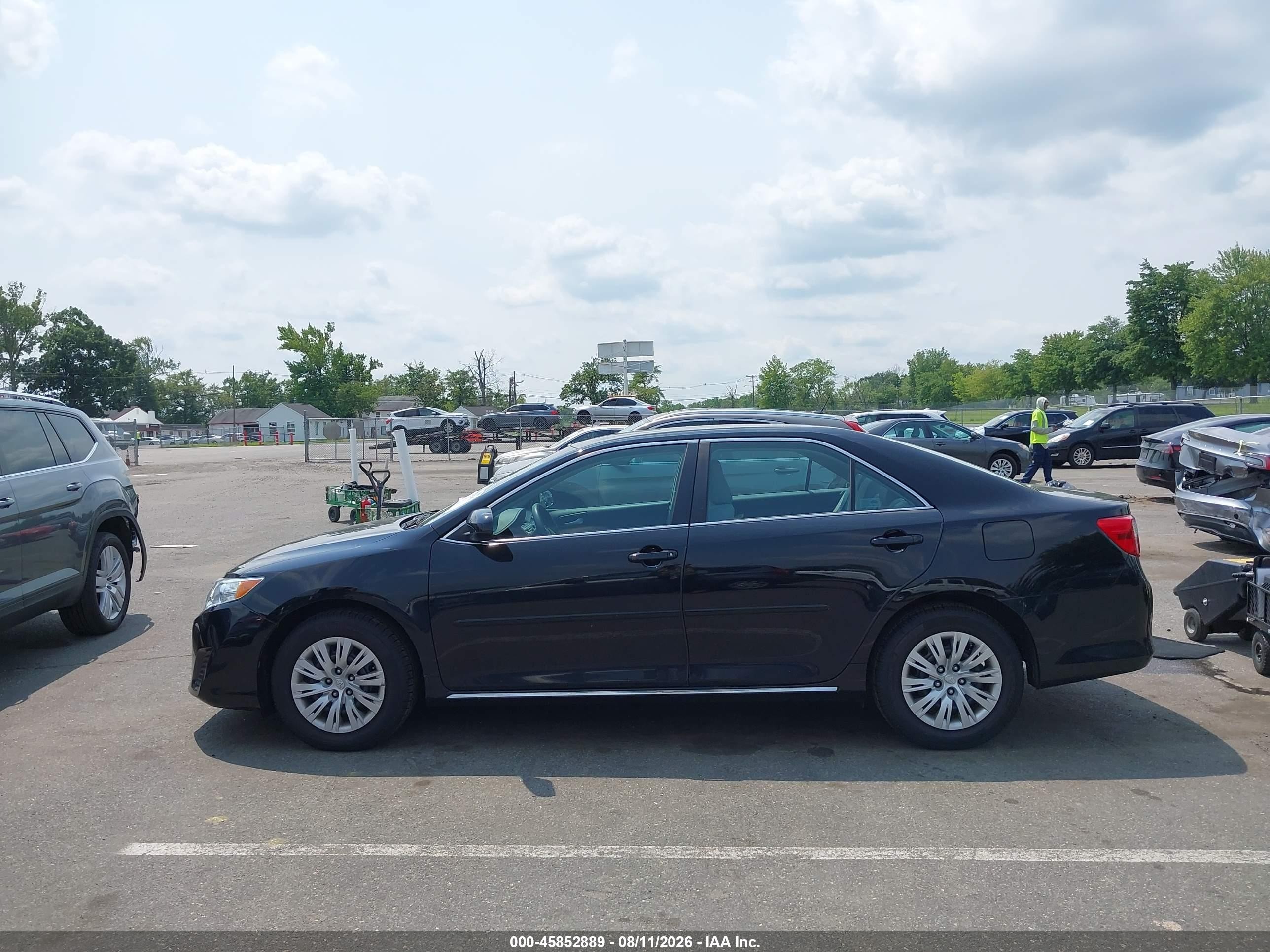 2012 Toyota Camry Le Black vin: 4T1BF1FK8CU005087