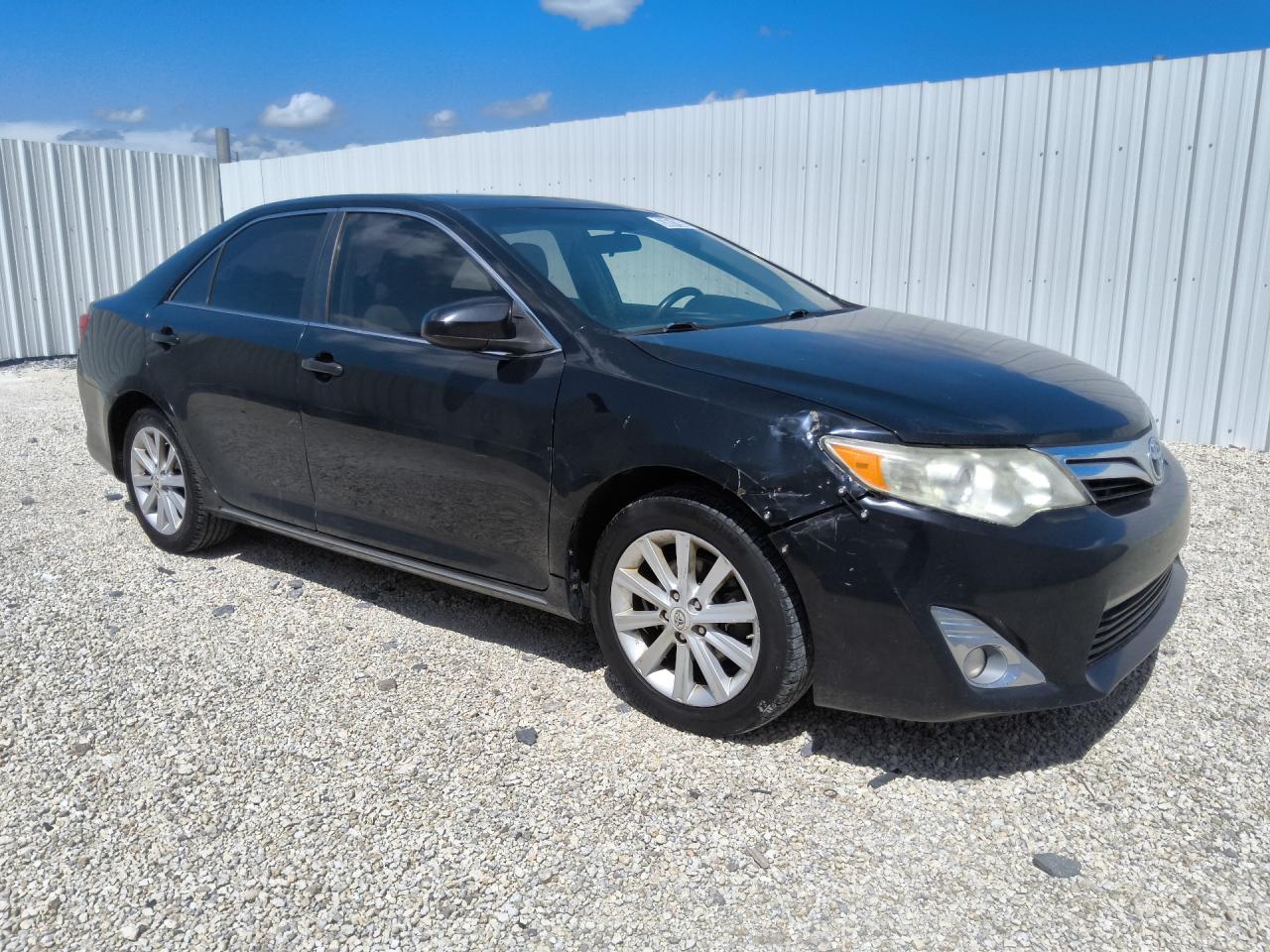 2012 Toyota Camry Xle Black vin: 4T1BF1FK8CU011892 Damage: Front Bumper/Cover, Broken, Replacement Required