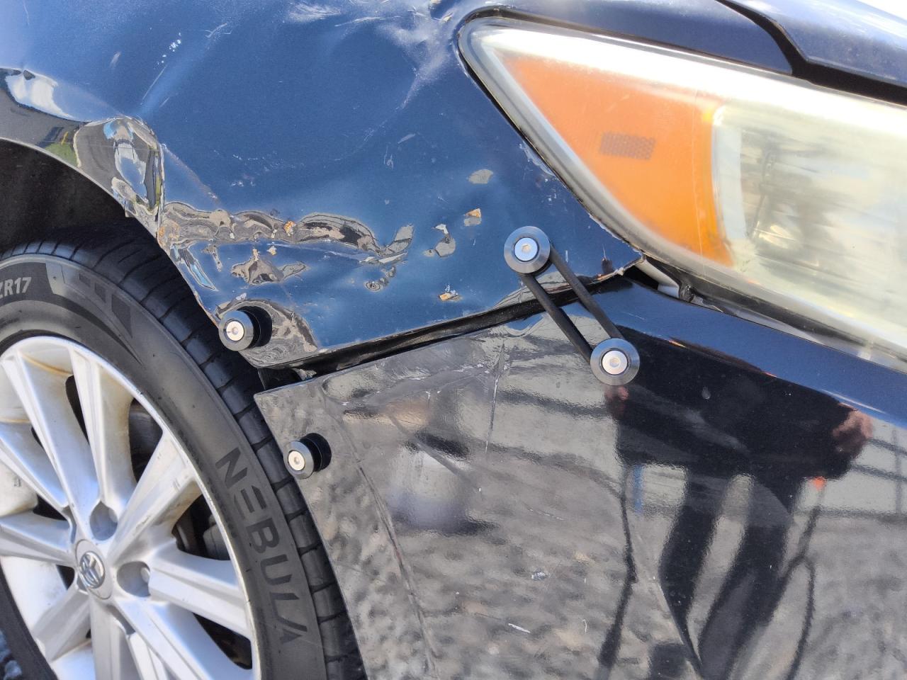 2012 Toyota Camry Xle Black vin: 4T1BF1FK8CU011892 Damage: Front Bumper/Cover, Dent(S) W/ Paint Dmg, > 12 Inches