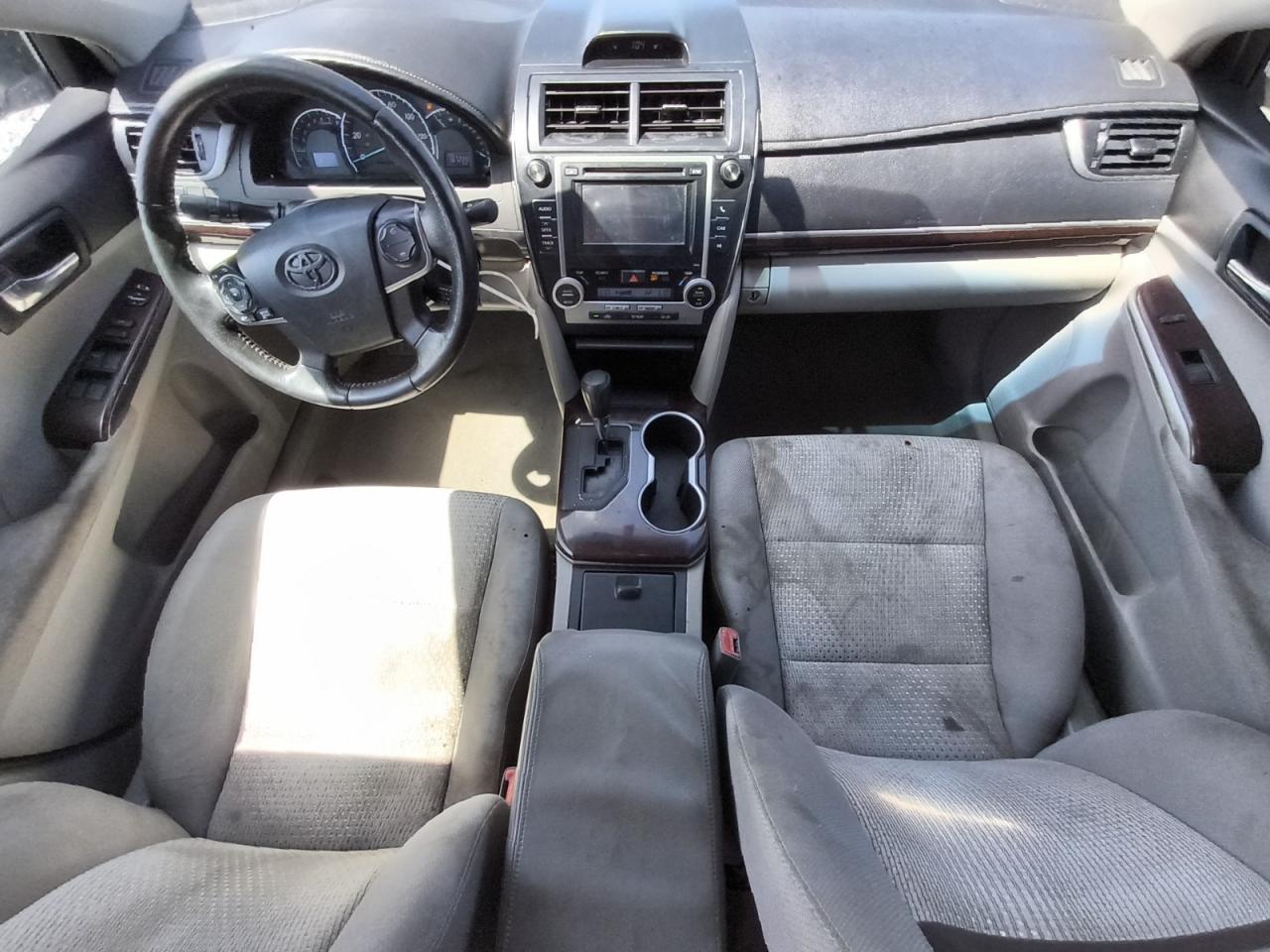 2012 Toyota Camry Xle Black vin: 4T1BF1FK8CU011892 Damage: Radio Controls, Broken, Replacement Required
