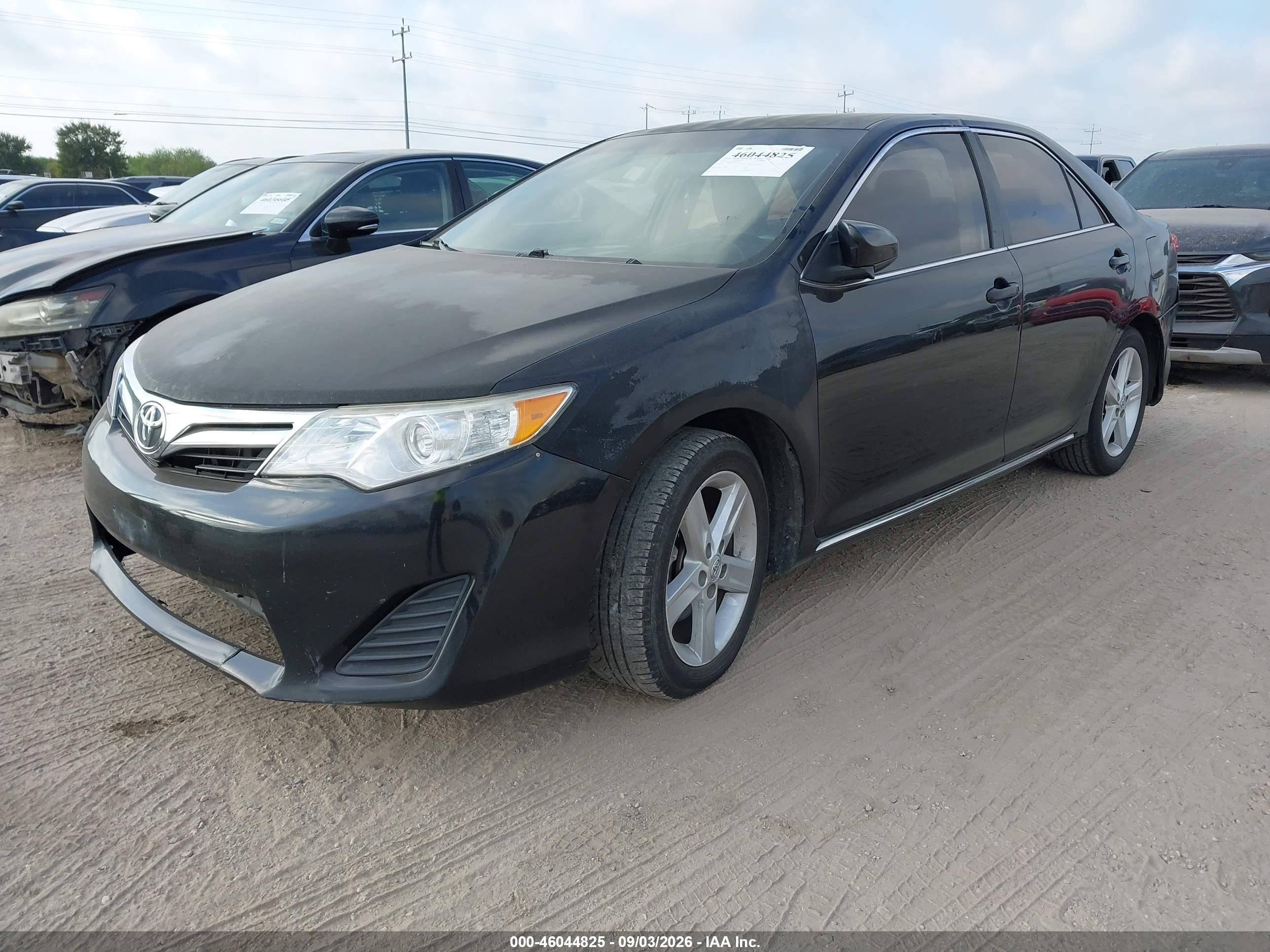 2012 Toyota Camry Le Black vin: 4T1BF1FK8CU024061