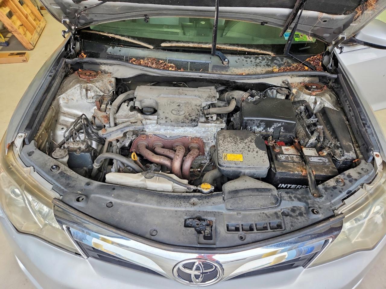 2012 Toyota Camry Le Silver vin: 4T1BF1FK8CU026327