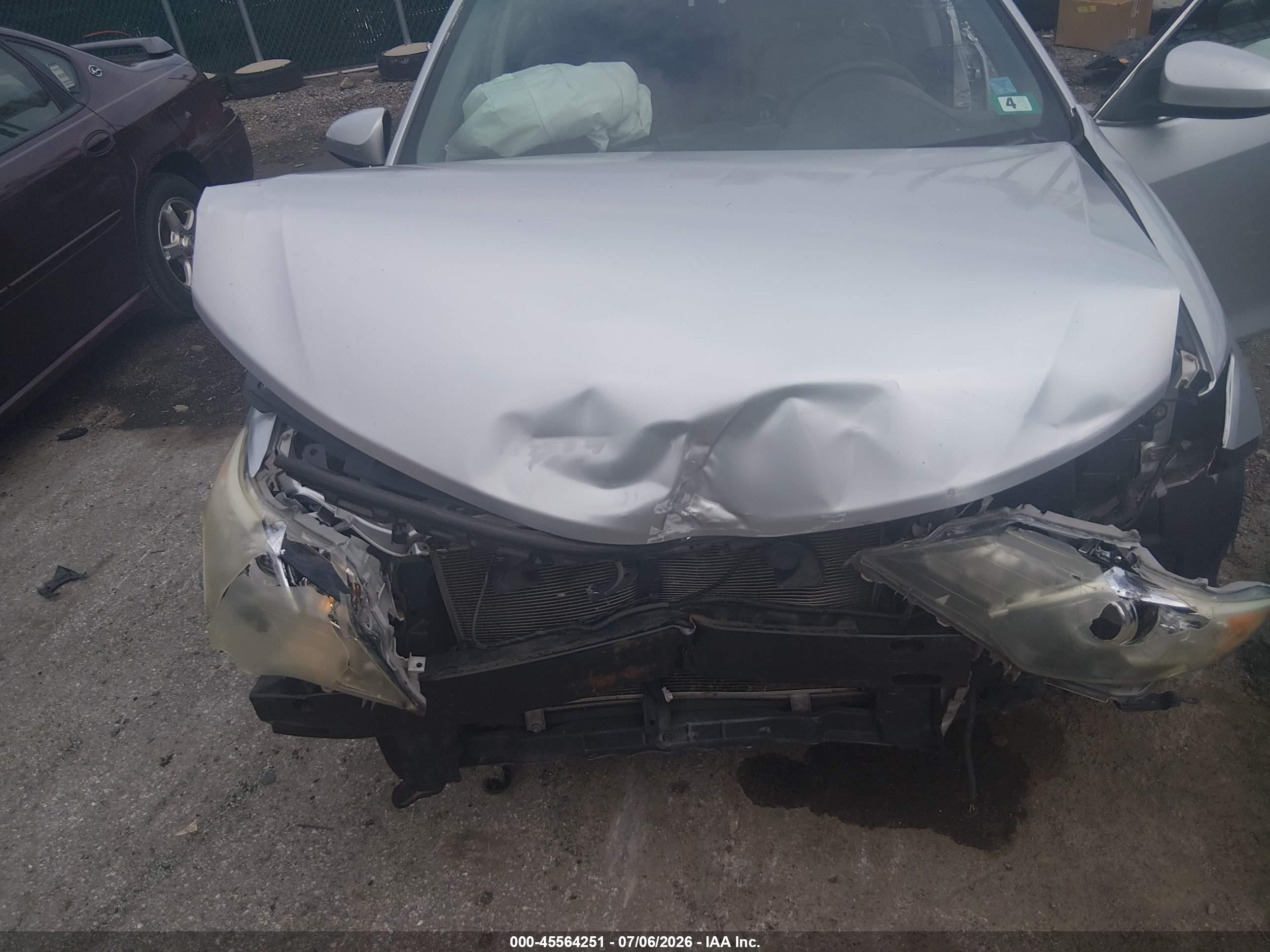 2012 Toyota Camry Se Silver vin: 4T1BF1FK8CU032404