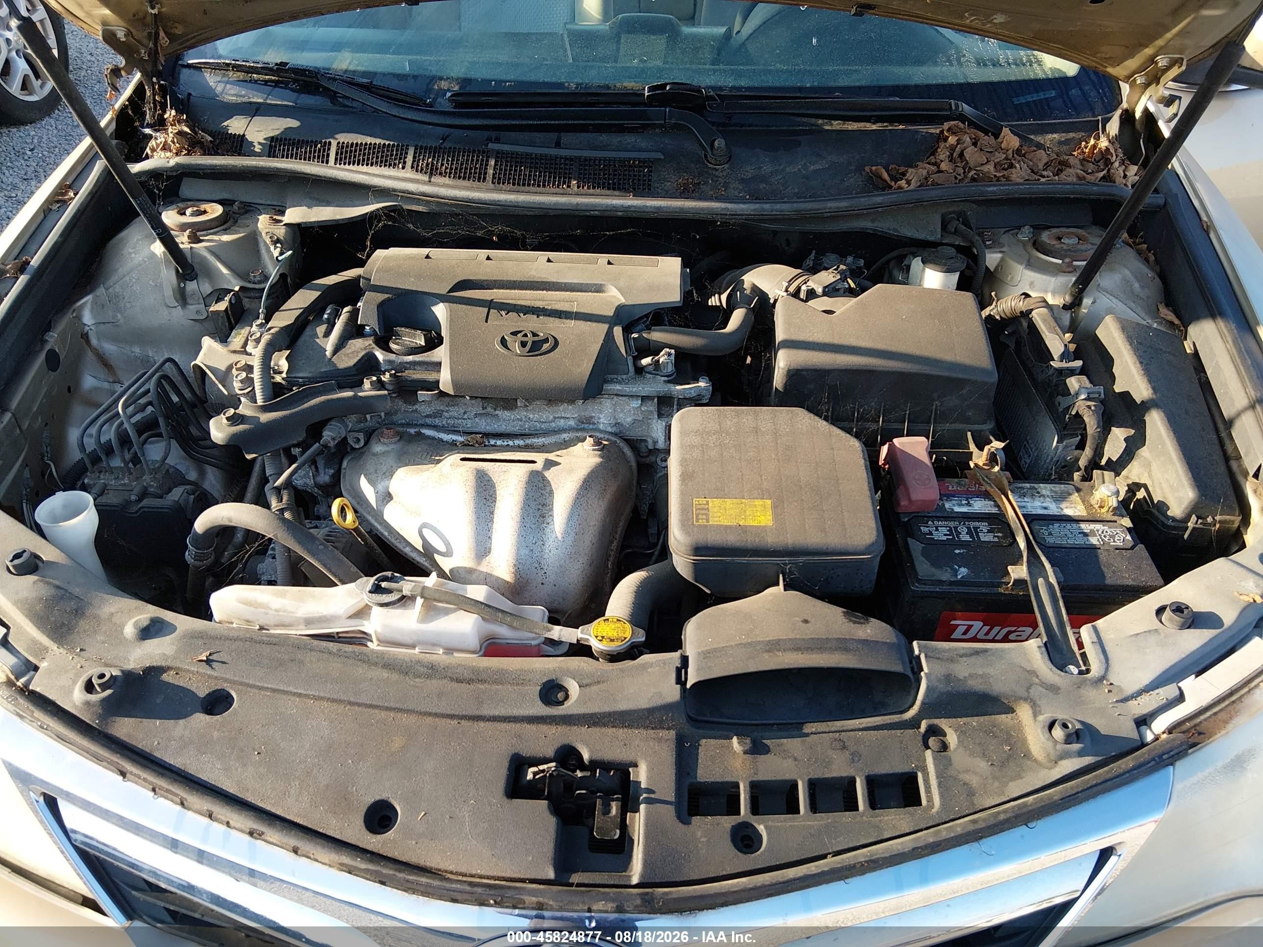 2012 Toyota Camry Le Champagne vin: 4T1BF1FK8CU041975