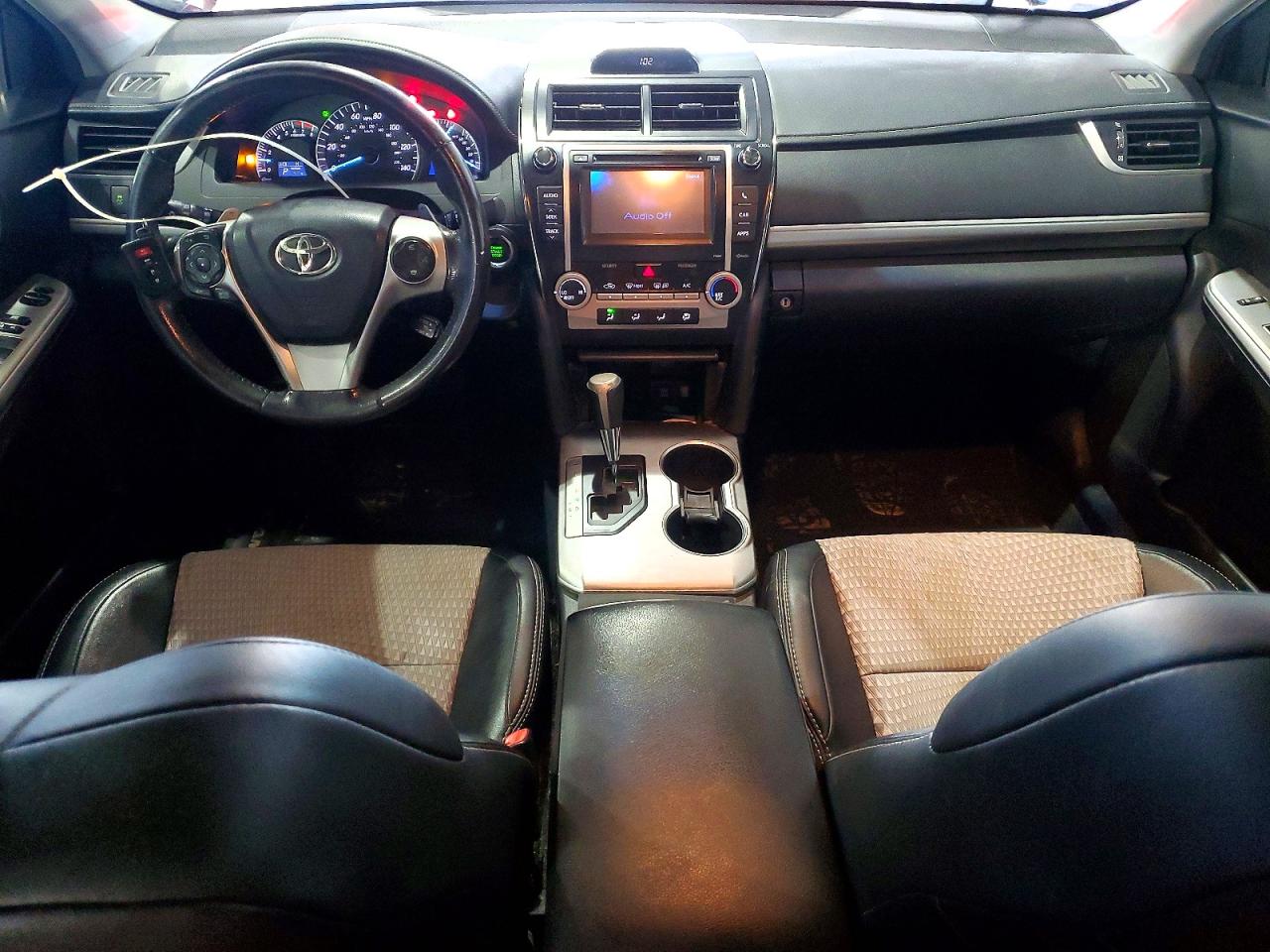 2012 Toyota Camry Se Black vin: 4T1BF1FK8CU048828