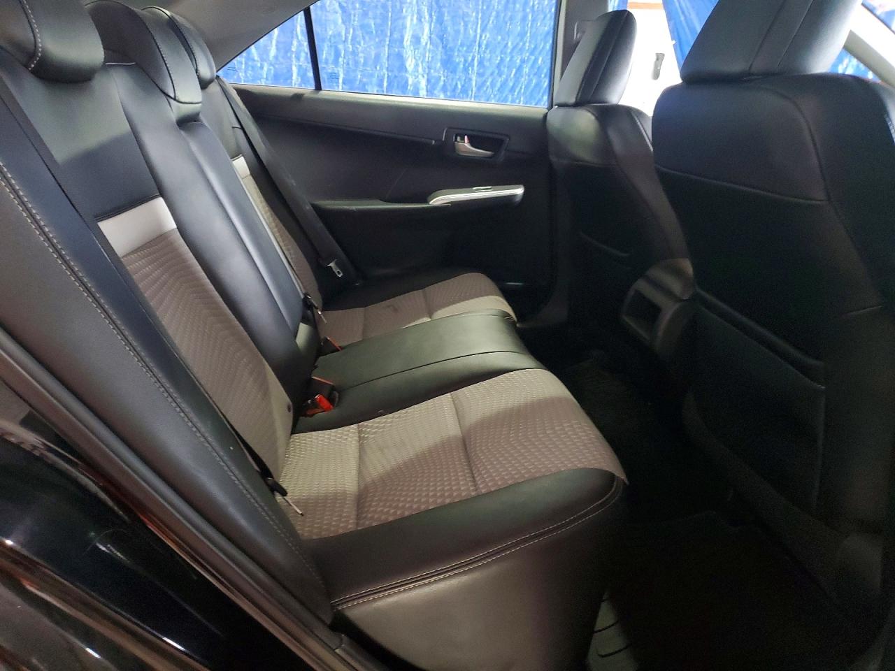 2012 Toyota Camry Se Black vin: 4T1BF1FK8CU048828