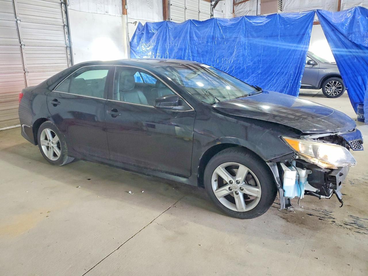 2012 Toyota Camry Se Black vin: 4T1BF1FK8CU048828