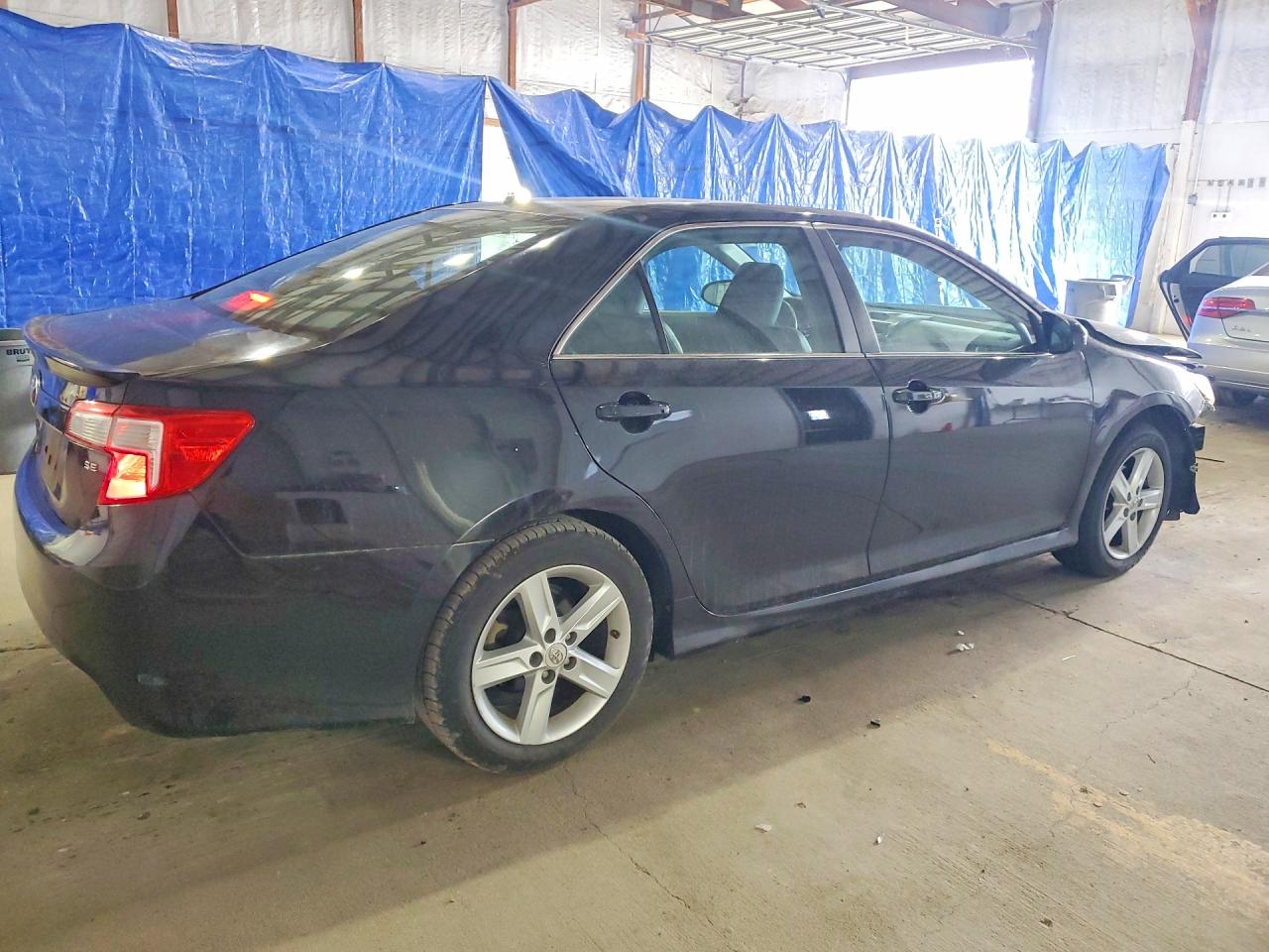 2012 Toyota Camry Se Black vin: 4T1BF1FK8CU048828