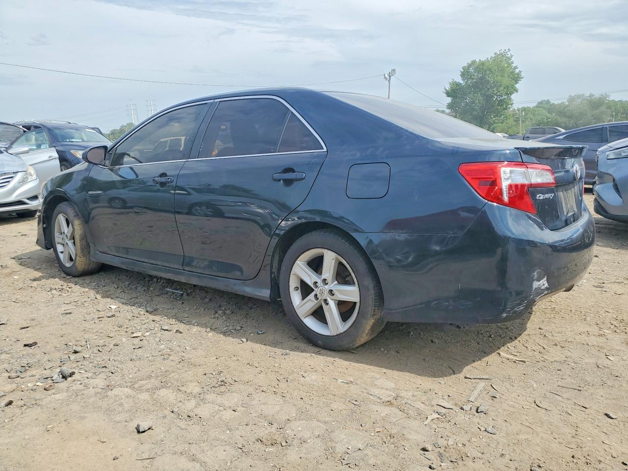 2012 Toyota Camry Se Black vin: 4T1BF1FK8CU057819