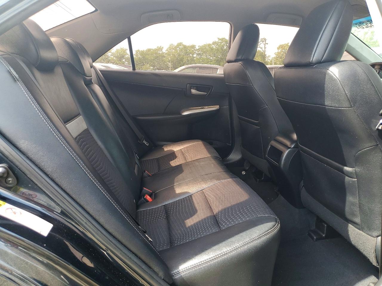 2012 Toyota Camry Se Black vin: 4T1BF1FK8CU057819
