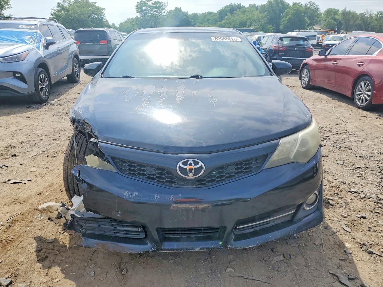 2012 Toyota Camry Se Black vin: 4T1BF1FK8CU057819