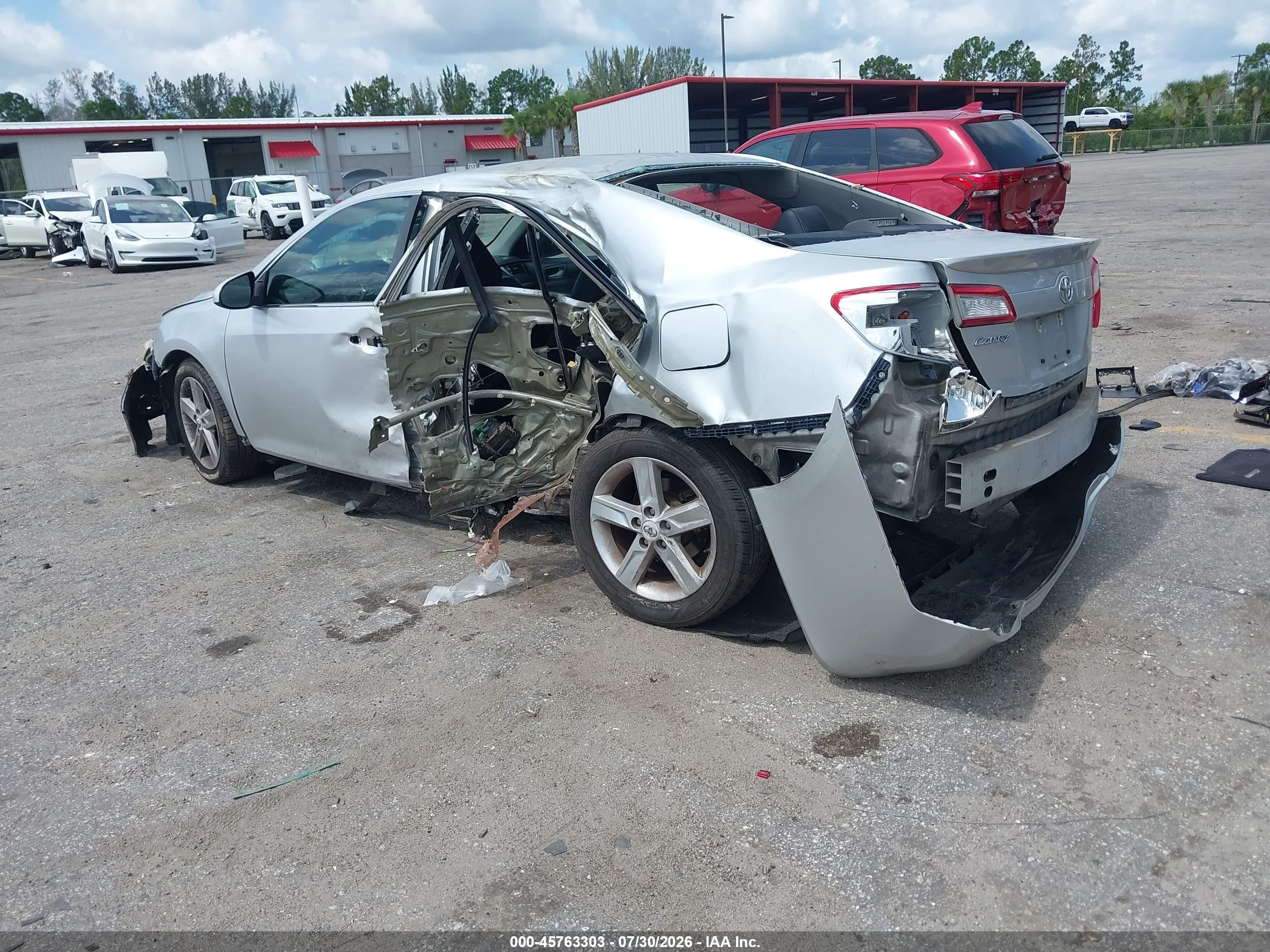 2012 Toyota Camry Se Silver vin: 4T1BF1FK8CU061465
