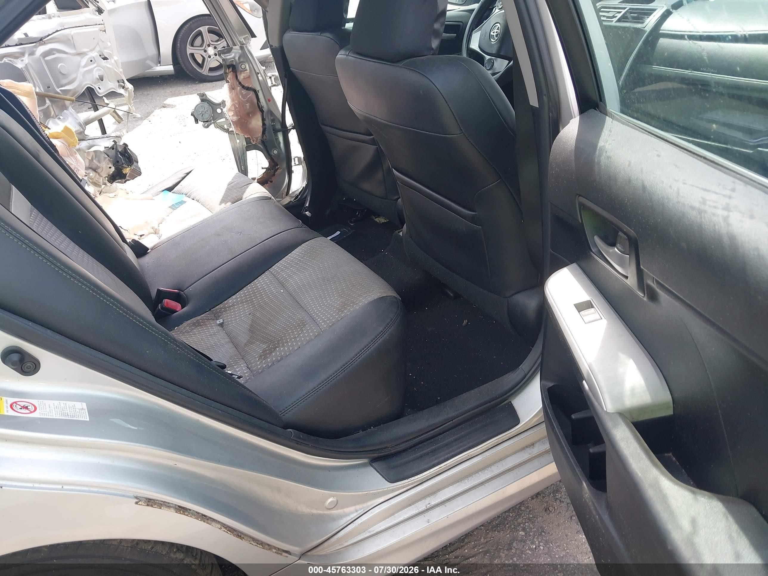 2012 Toyota Camry Se Silver vin: 4T1BF1FK8CU061465