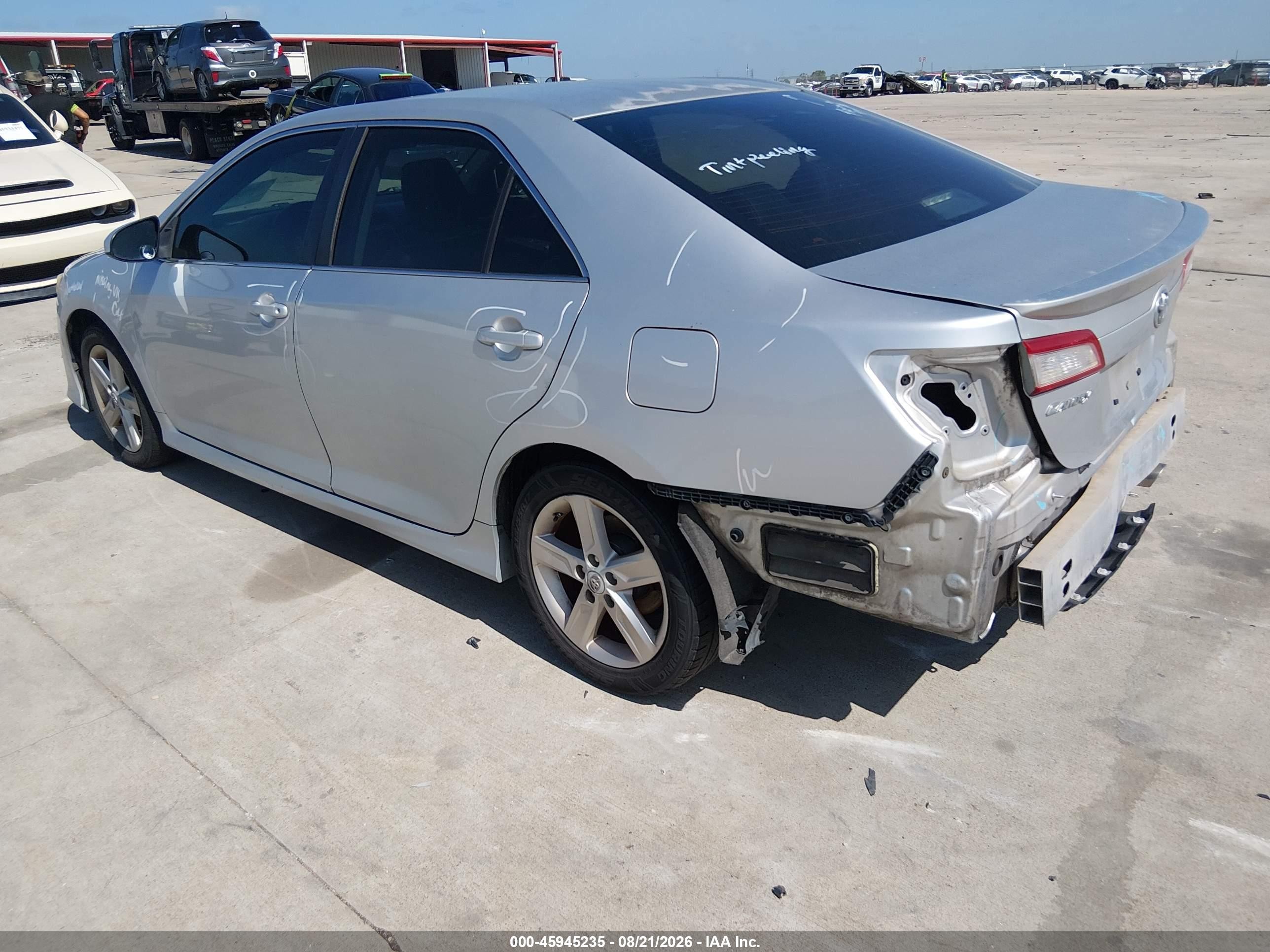 2012 Toyota Camry Se Silver vin: 4T1BF1FK8CU070702