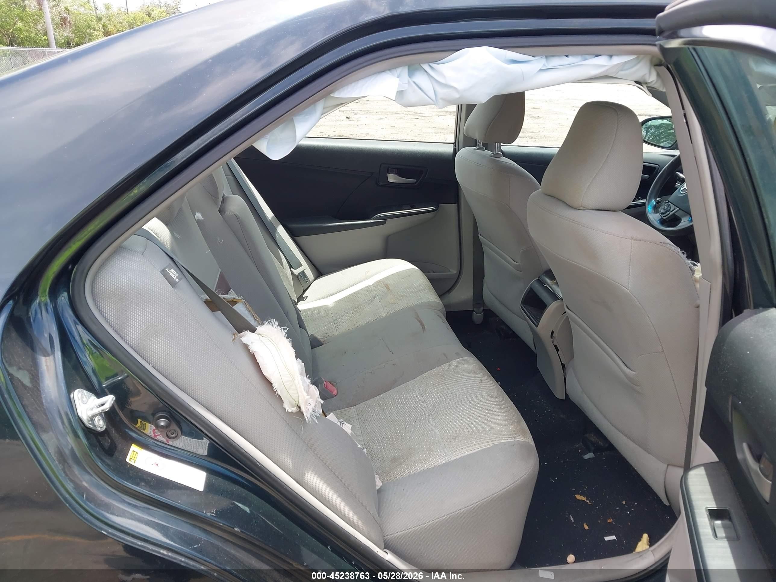 2012 Toyota Camry Le Navy vin: 4T1BF1FK8CU071848