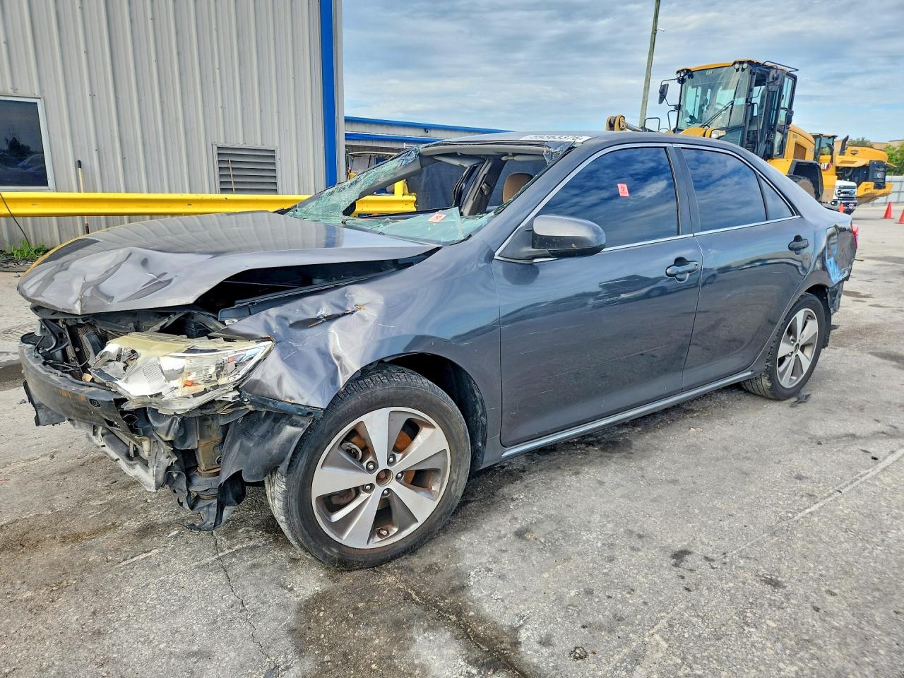 2012 Toyota Camry Le Gray vin: 4T1BF1FK8CU077472