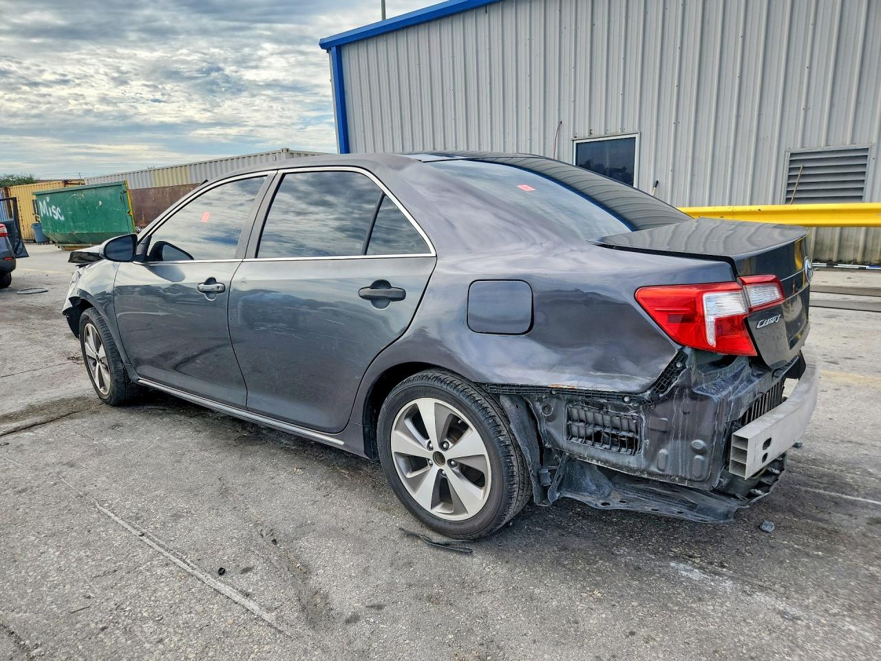2012 Toyota Camry Le Gray vin: 4T1BF1FK8CU077472