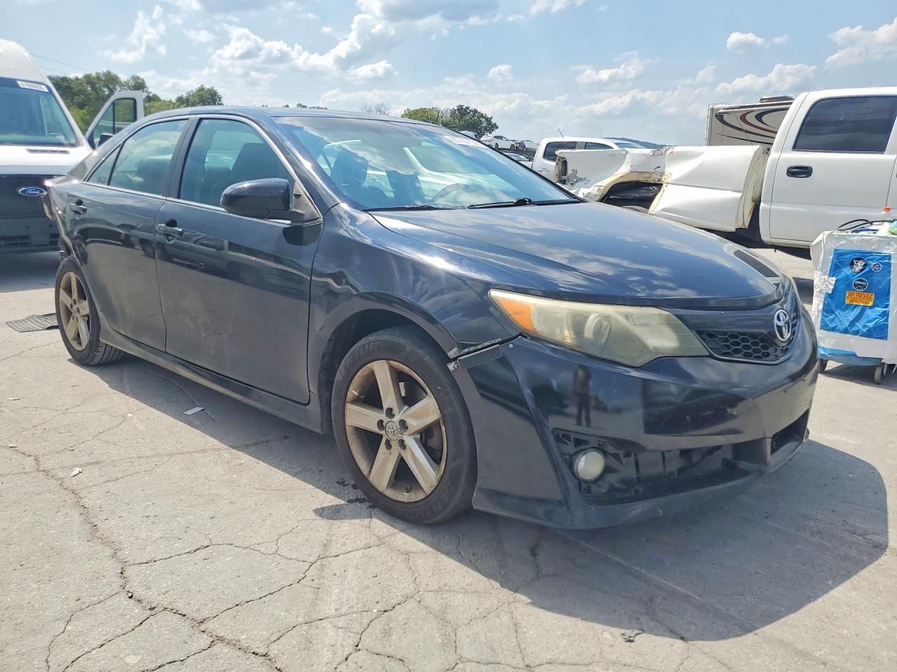 2012 Toyota Camry Se Black vin: 4T1BF1FK8CU080839