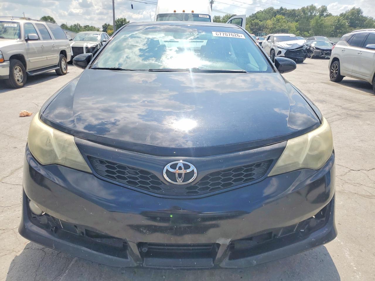 2012 Toyota Camry Se Black vin: 4T1BF1FK8CU080839