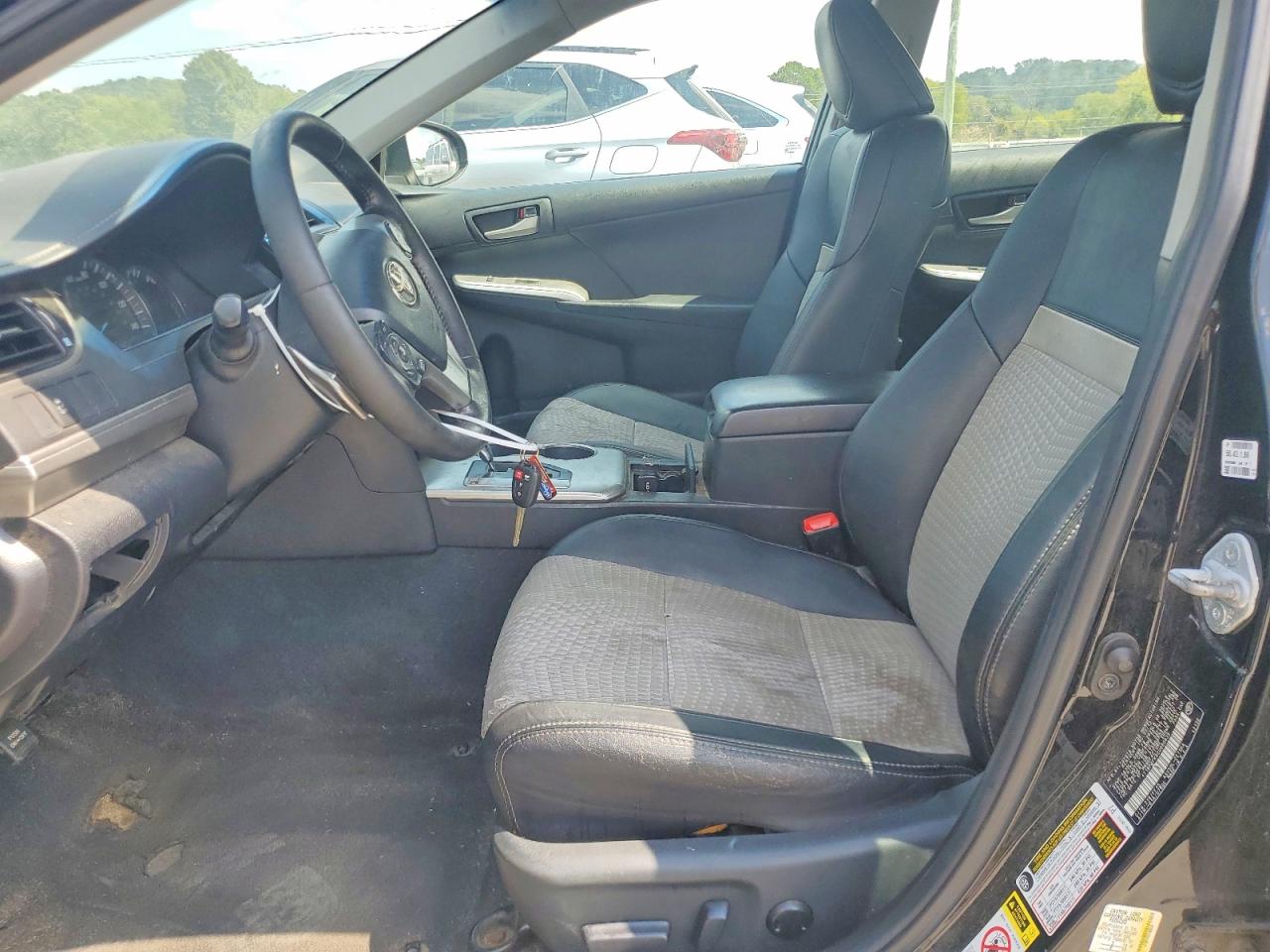 2012 Toyota Camry Se Black vin: 4T1BF1FK8CU080839