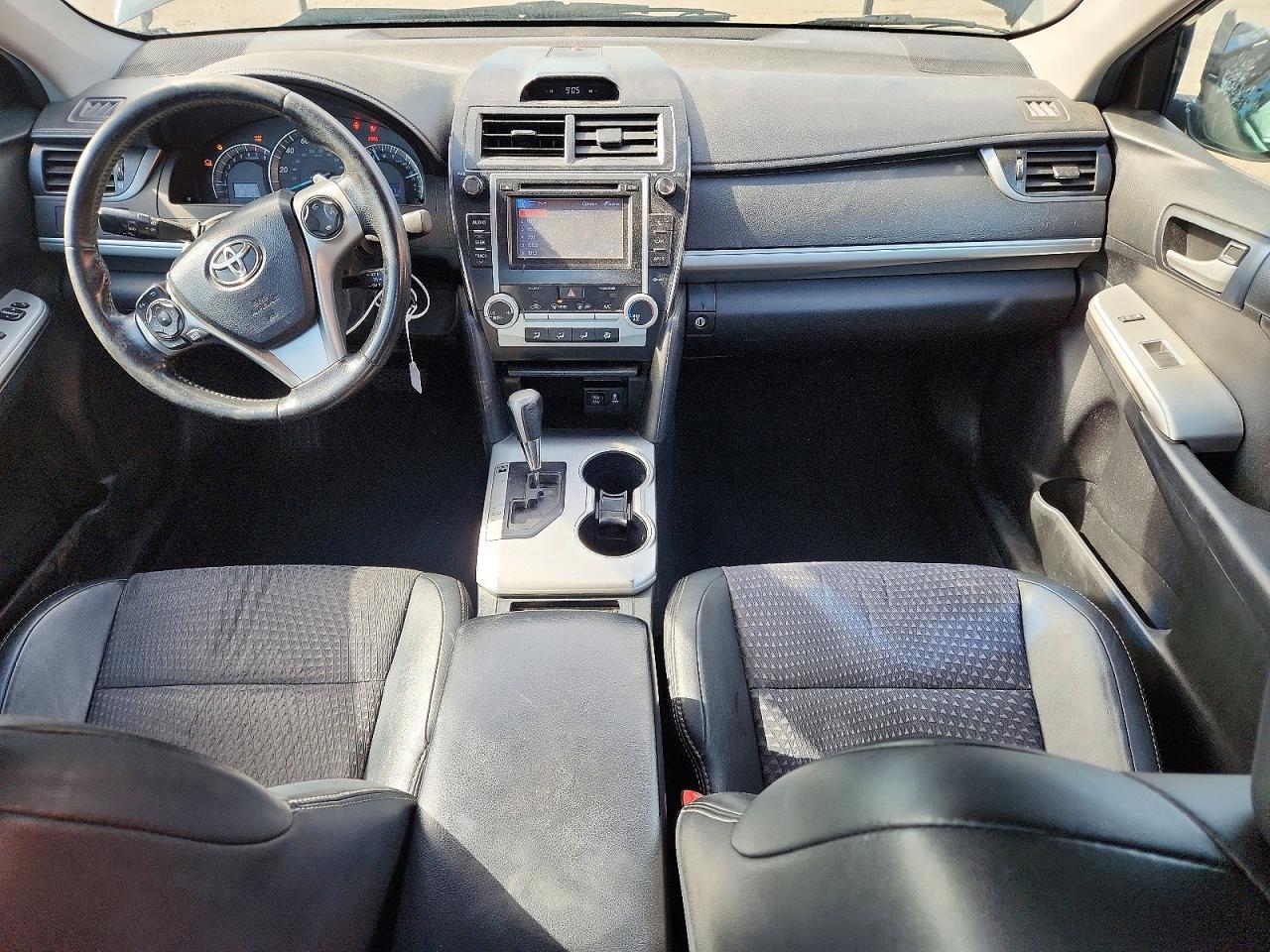 2012 Toyota Camry Se Black vin: 4T1BF1FK8CU085510