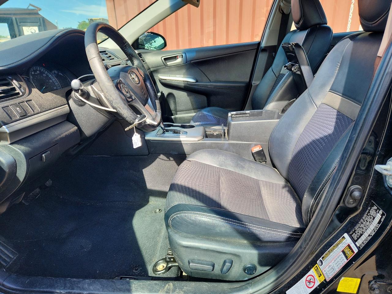 2012 Toyota Camry Se Black vin: 4T1BF1FK8CU085510