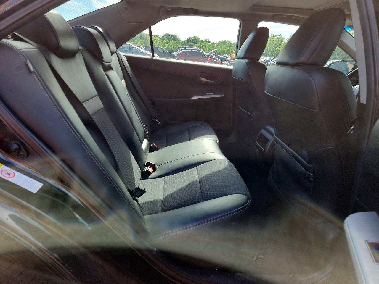 2012 Toyota Camry Se Black vin: 4T1BF1FK8CU085510