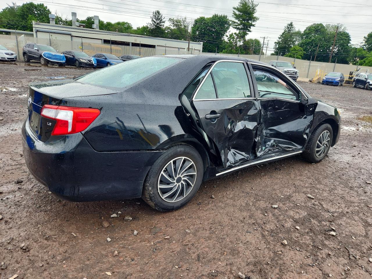 2012 Toyota Camry Le Black vin: 4T1BF1FK8CU091629