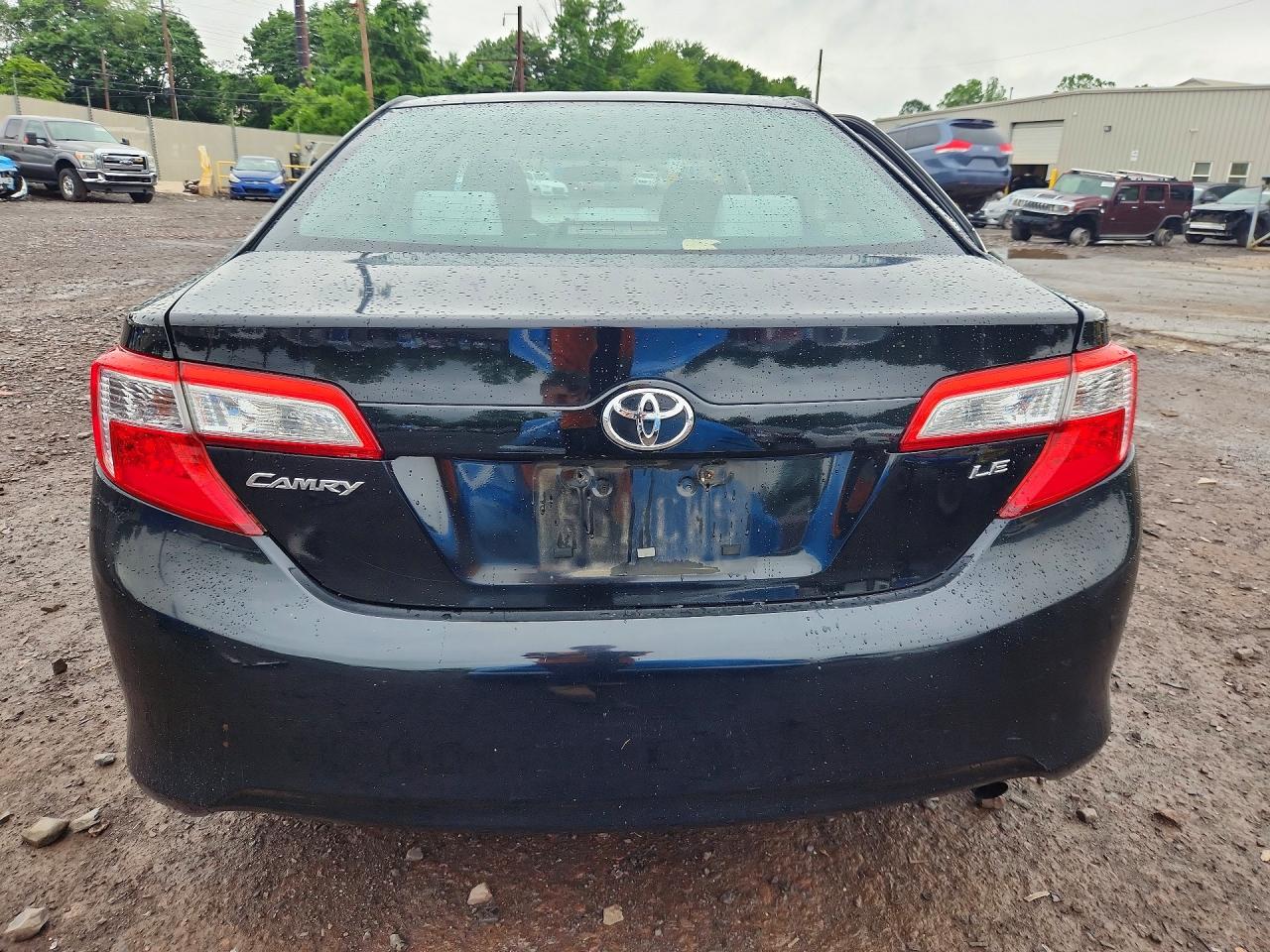 2012 Toyota Camry Le Black vin: 4T1BF1FK8CU091629