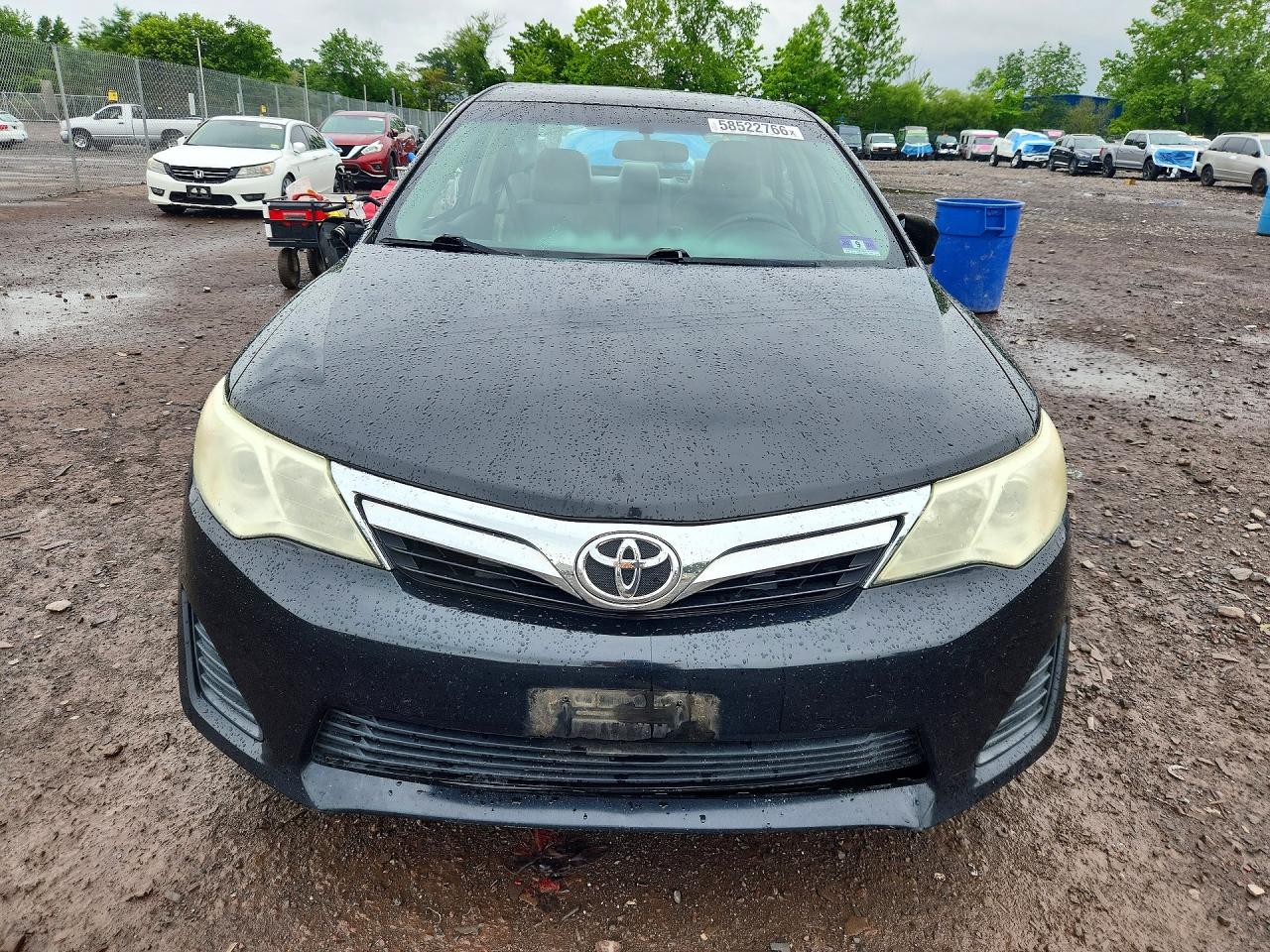 2012 Toyota Camry Le Black vin: 4T1BF1FK8CU091629