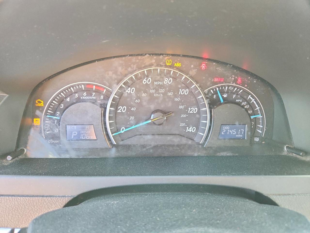 2012 Toyota Camry Le Gray vin: 4T1BF1FK8CU095129