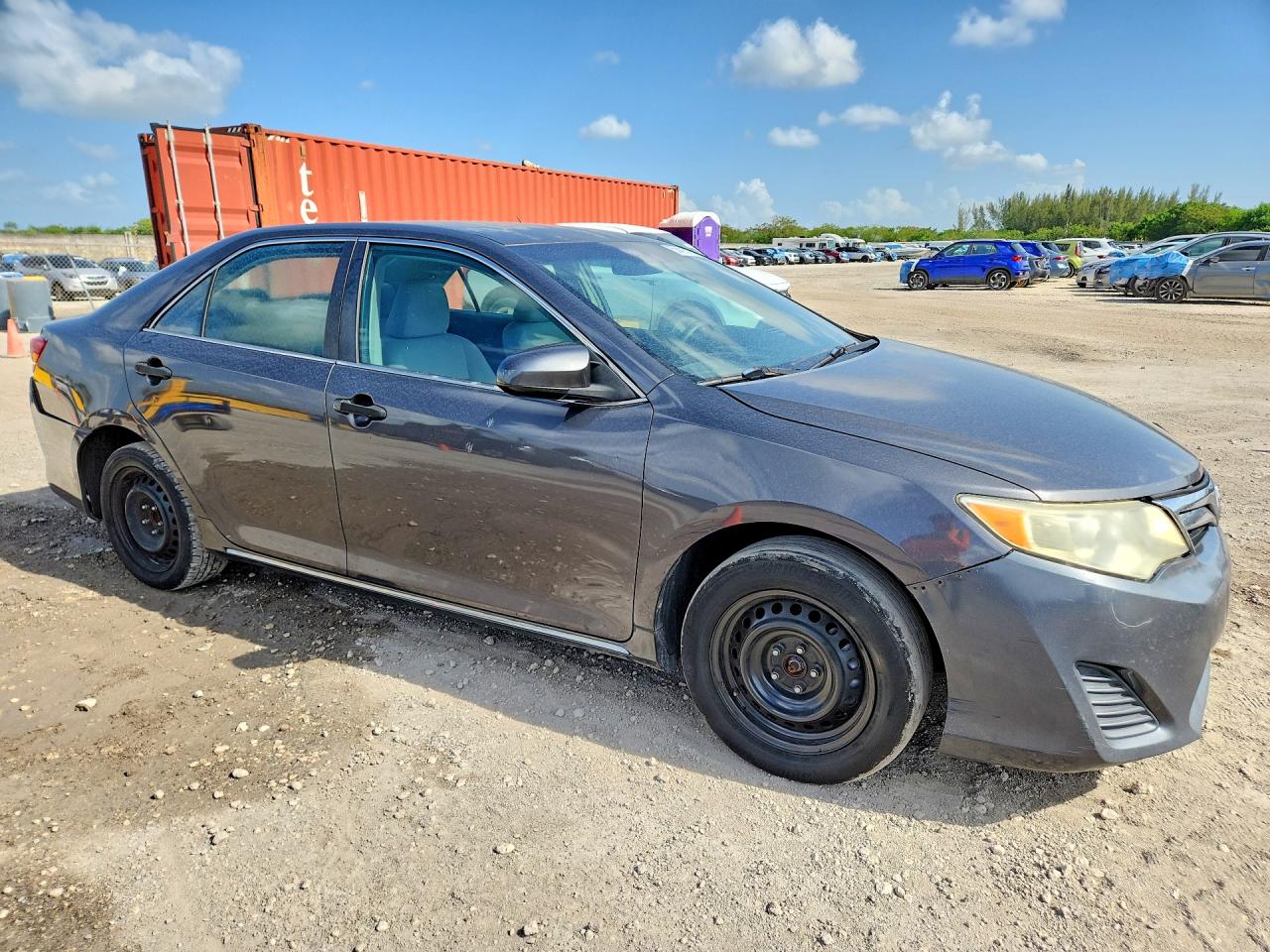 2012 Toyota Camry Le Gray vin: 4T1BF1FK8CU095129