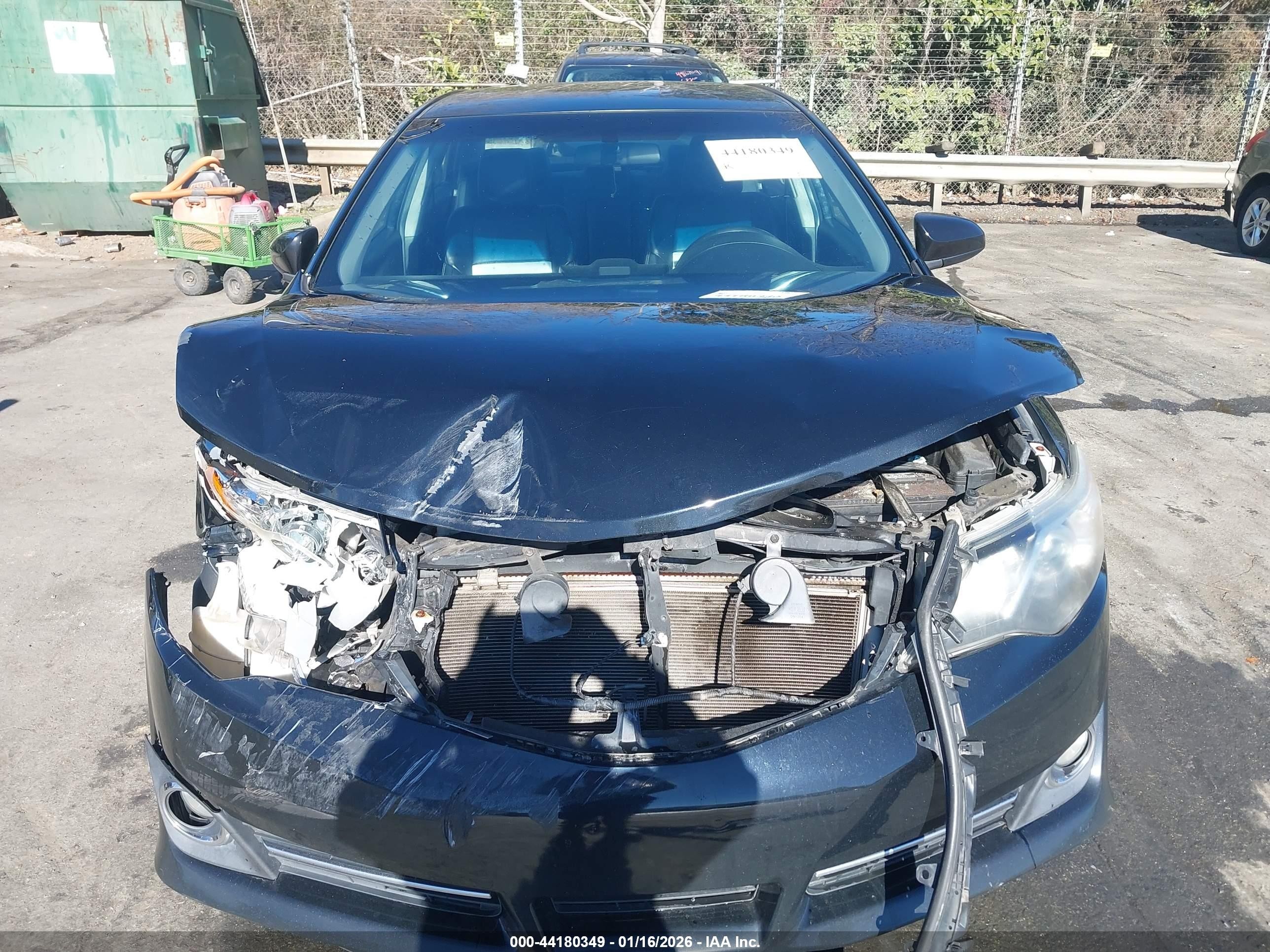 2012 Toyota Camry Se Black vin: 4T1BF1FK8CU097883