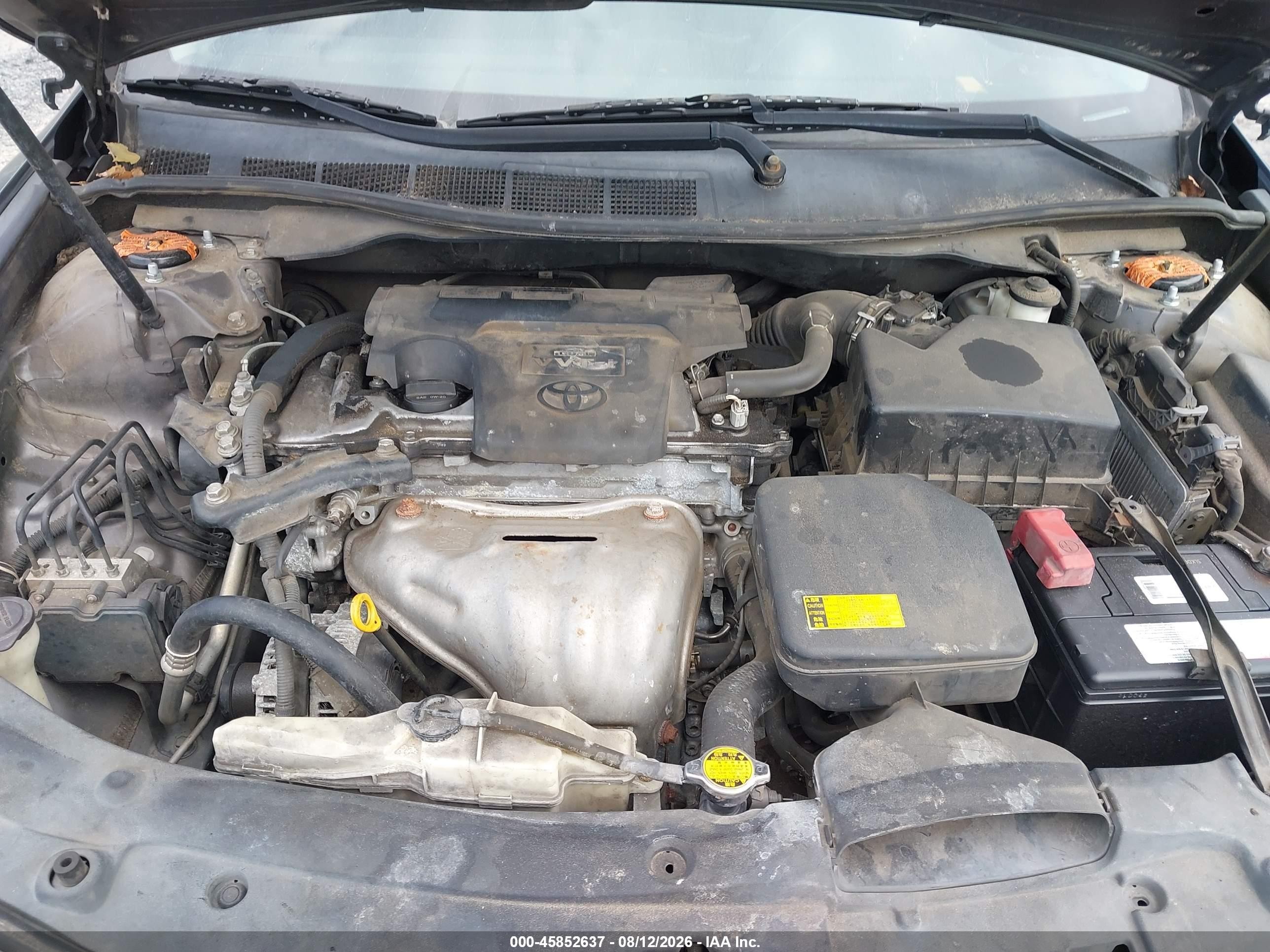 2012 Toyota Camry Se Gray vin: 4T1BF1FK8CU108624