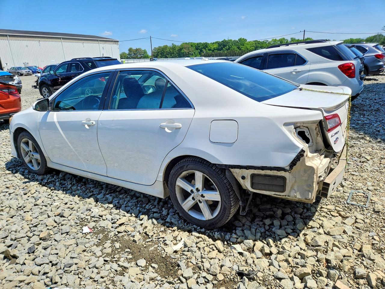 2012 Toyota Camry Se White vin: 4T1BF1FK8CU117260