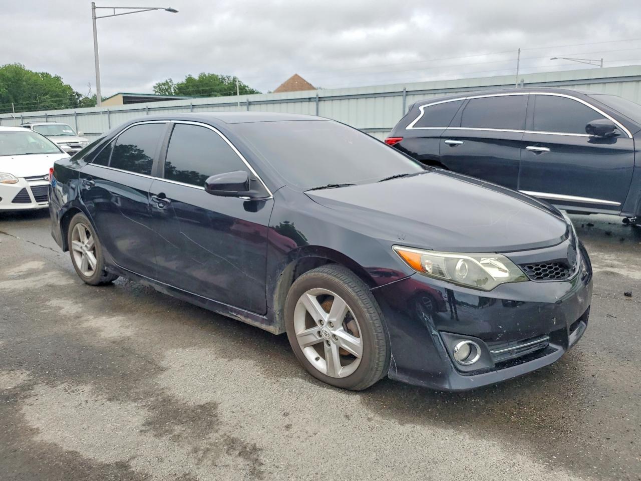 2012 Toyota Camry Se Black vin: 4T1BF1FK8CU122006