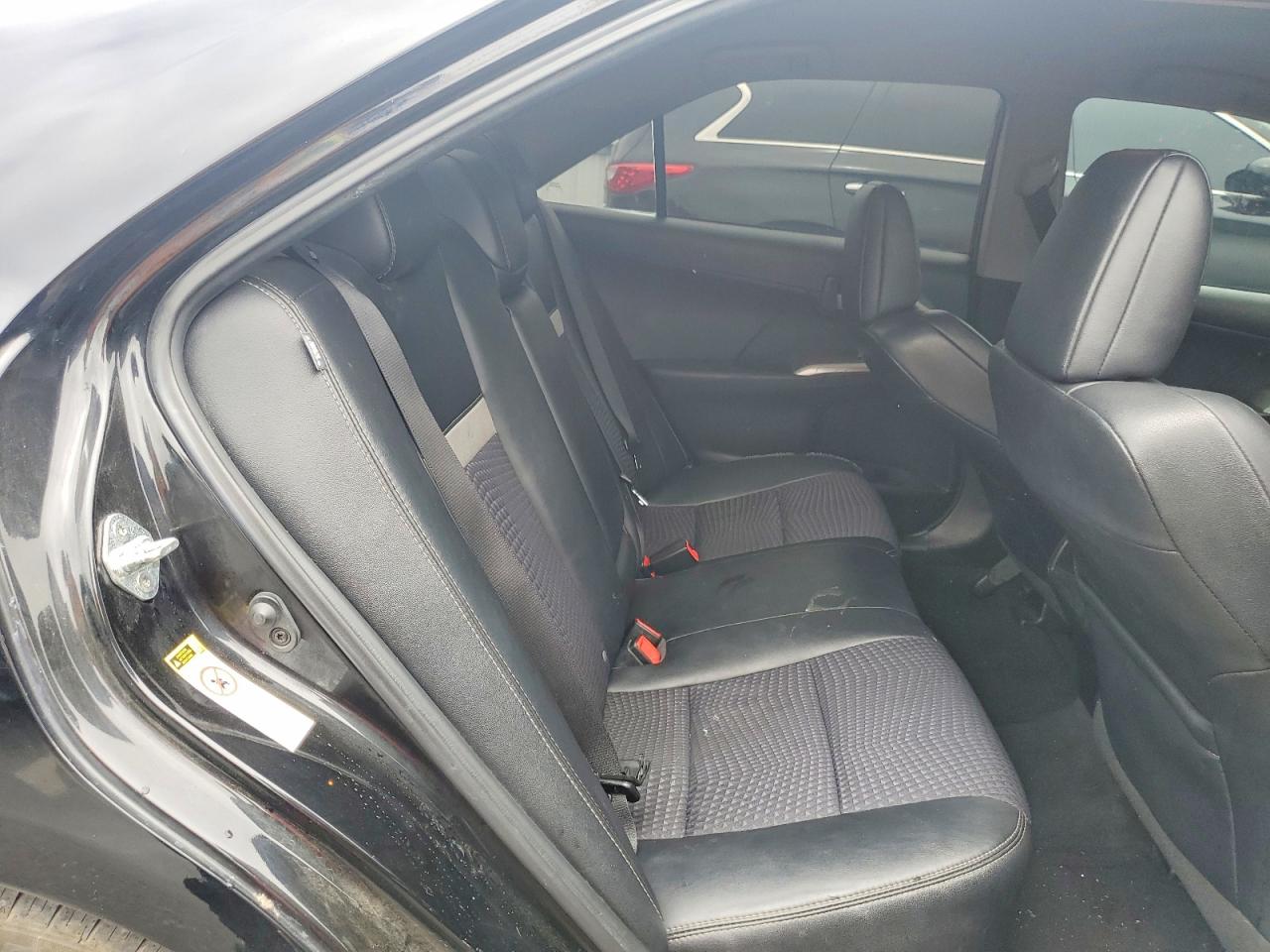 2012 Toyota Camry Se Black vin: 4T1BF1FK8CU122006