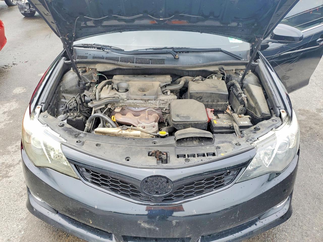2012 Toyota Camry Se Black vin: 4T1BF1FK8CU122006