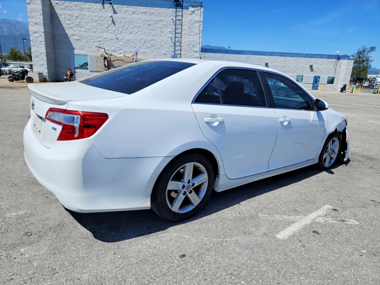 2012 Toyota Camry Se White vin: 4T1BF1FK8CU133281