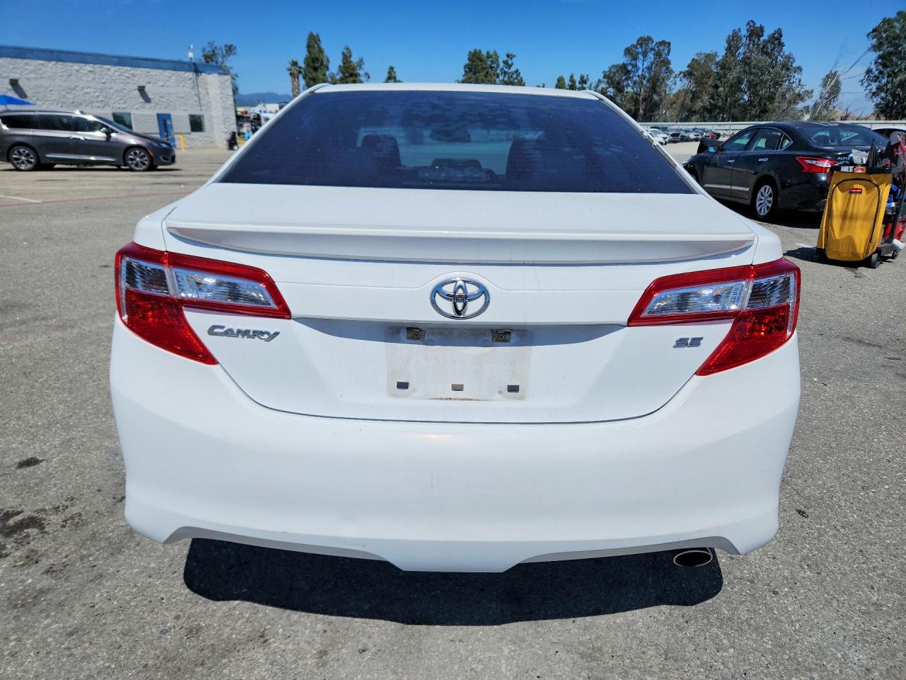 2012 Toyota Camry Se White vin: 4T1BF1FK8CU133281