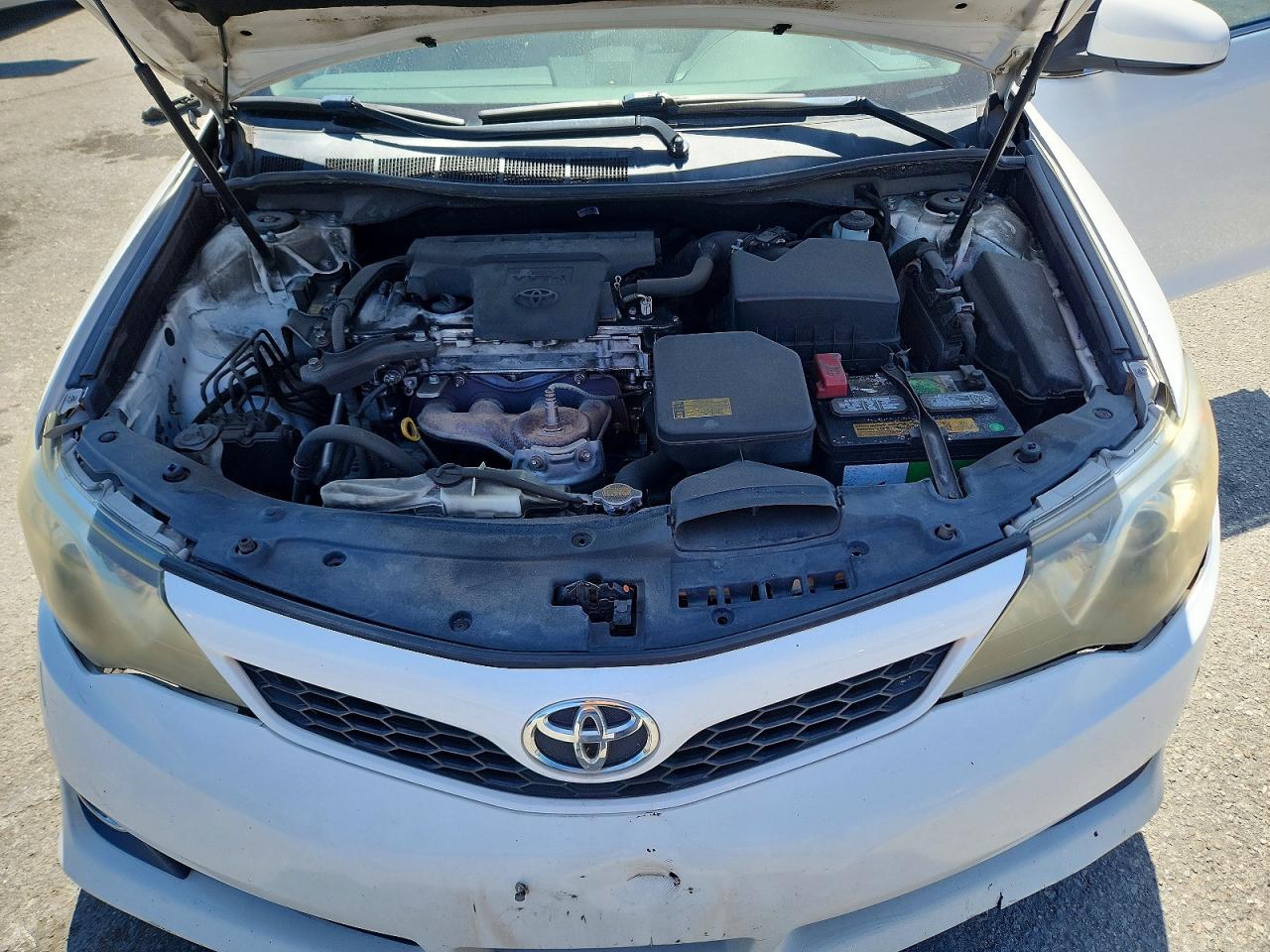 2012 Toyota Camry Se White vin: 4T1BF1FK8CU133281